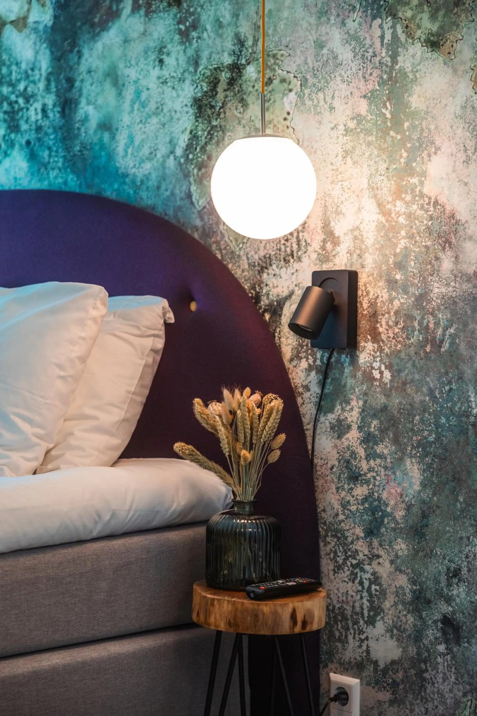 Bed in Badhuis Hotel