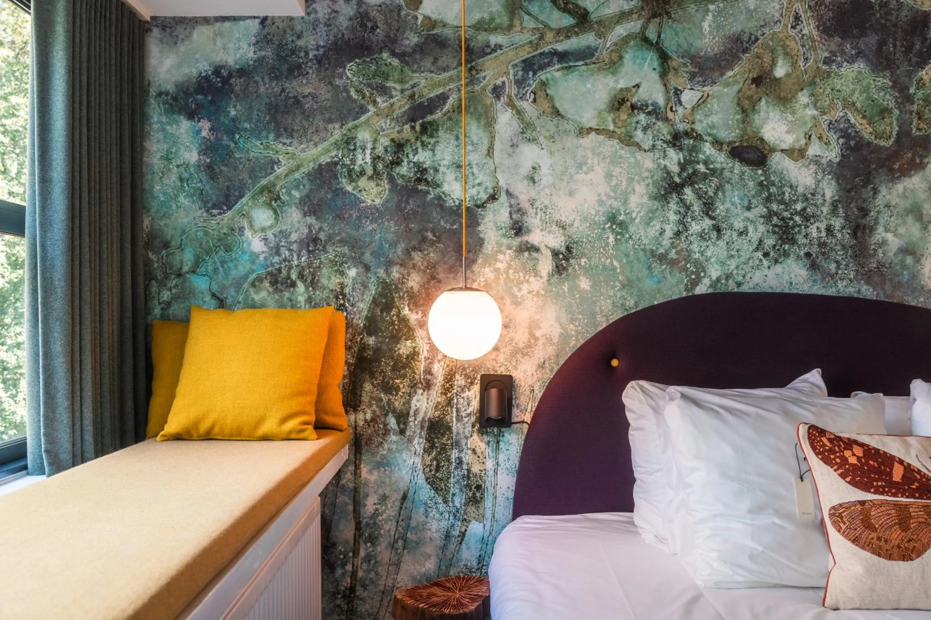 Bed in Badhuis Hotel