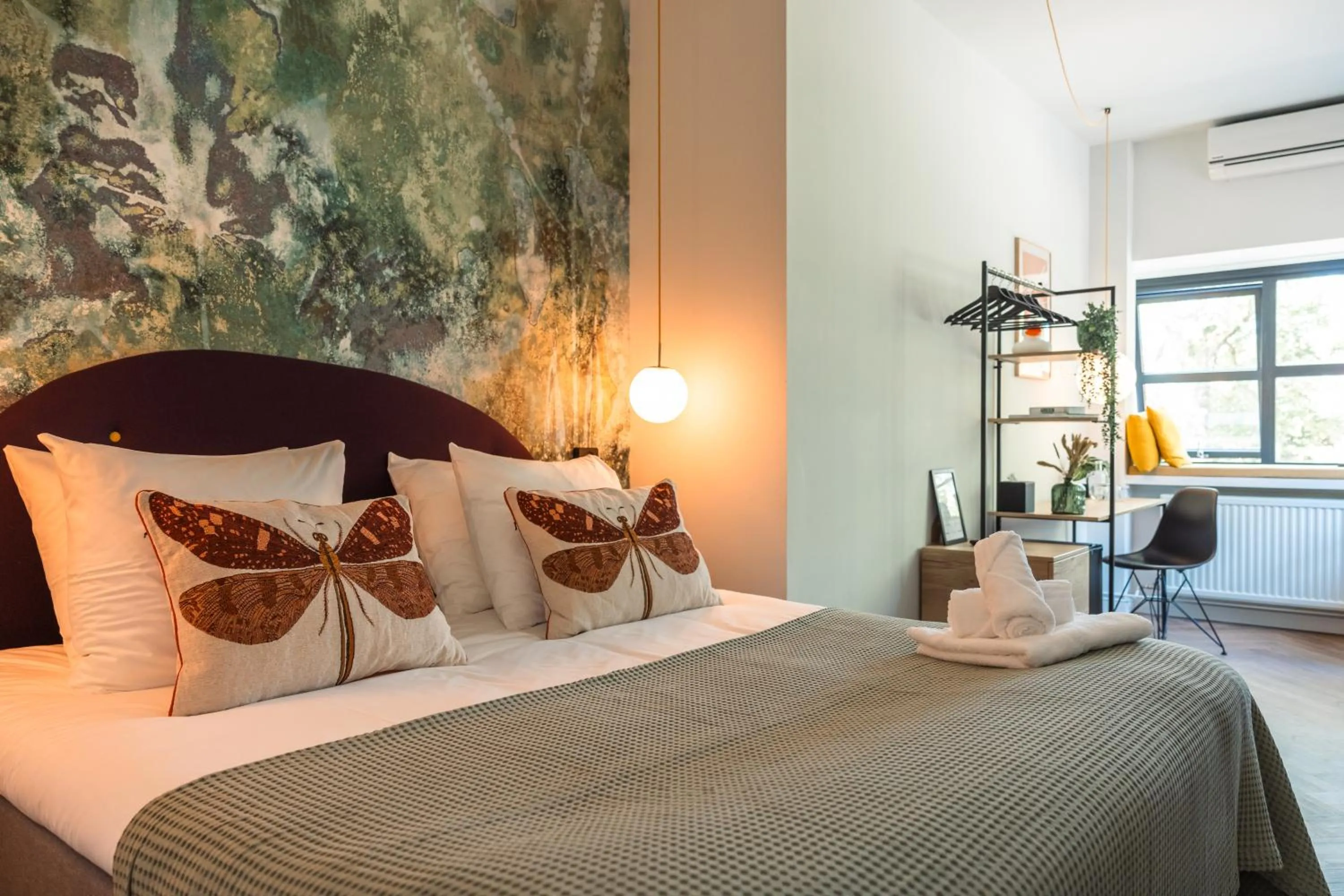 Bed in Badhuis Hotel