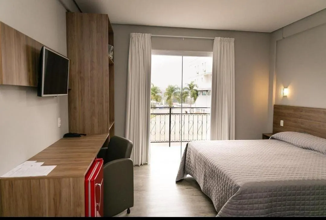 Bed in Hotel Bergozza