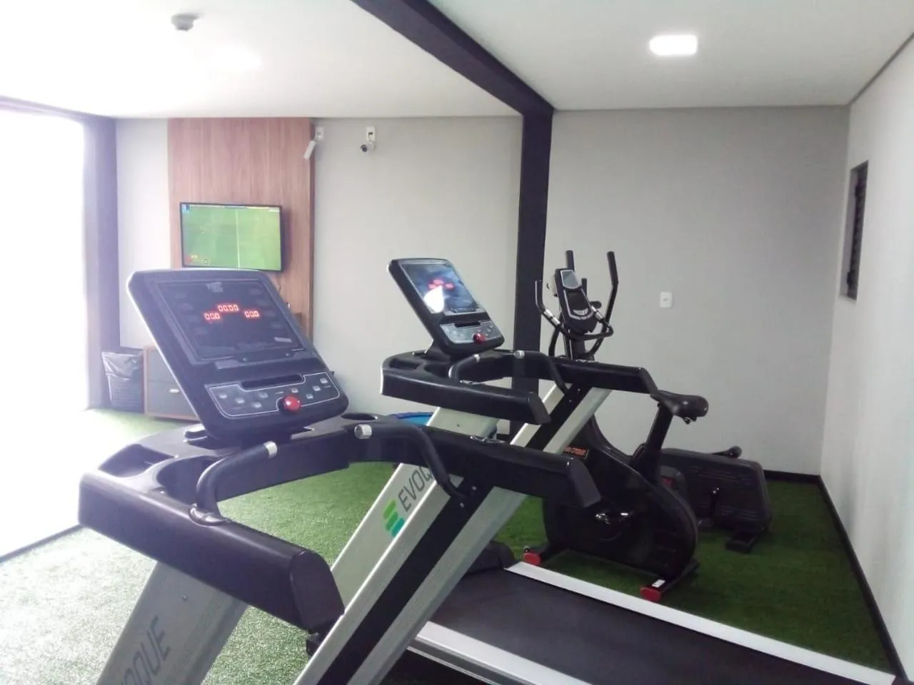 Fitness centre/facilities in Hotel Bergozza