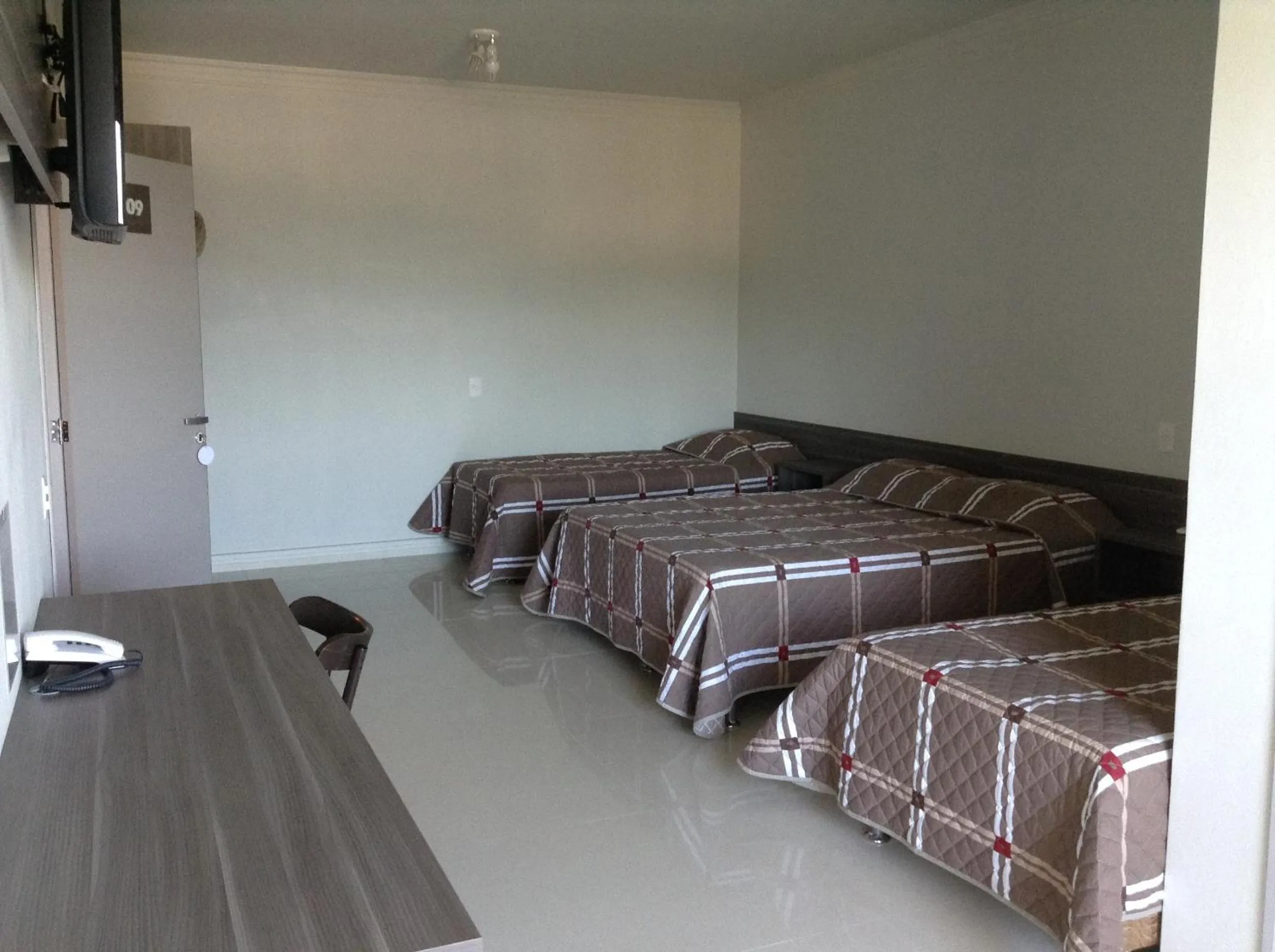 Bed in Hotel Bergozza