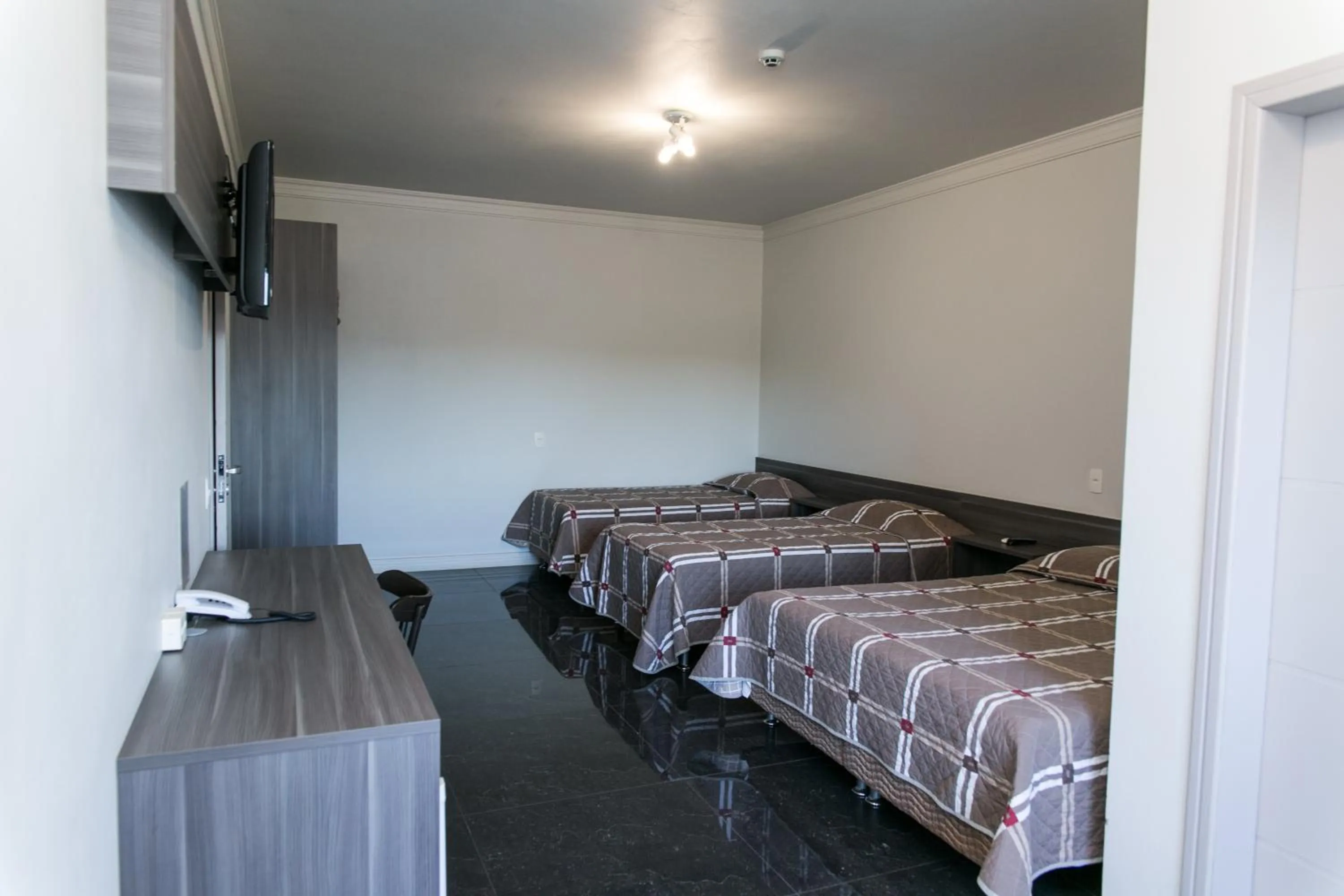 Bed in Hotel Bergozza