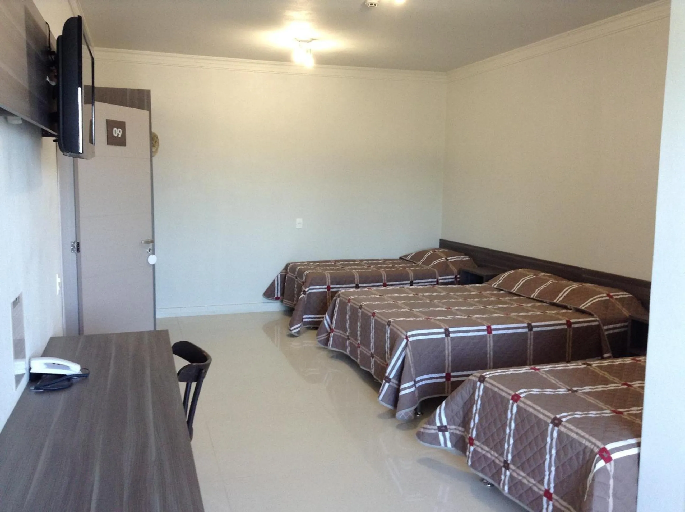 Bed in Hotel Bergozza