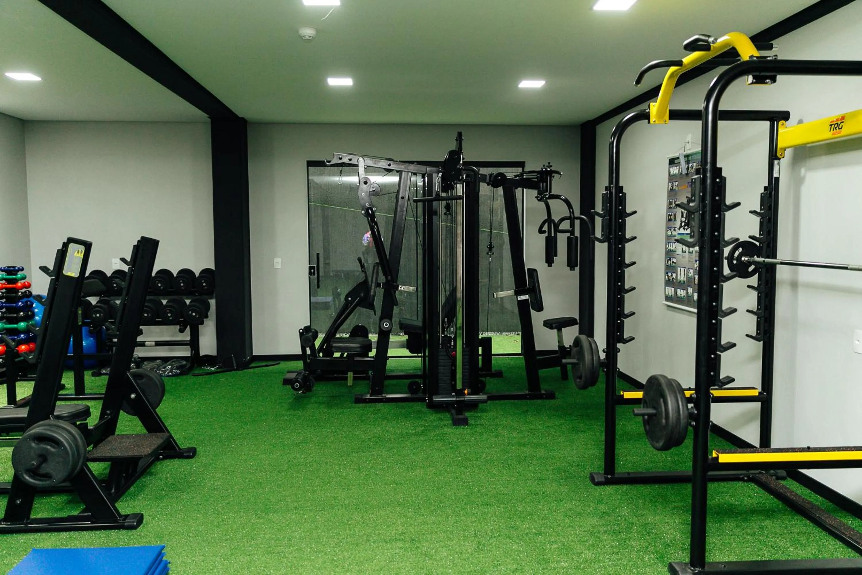 Fitness centre/facilities in Hotel Bergozza