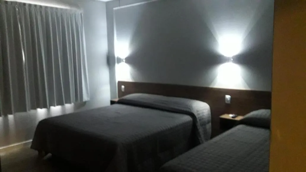 Bed in Hotel Bergozza