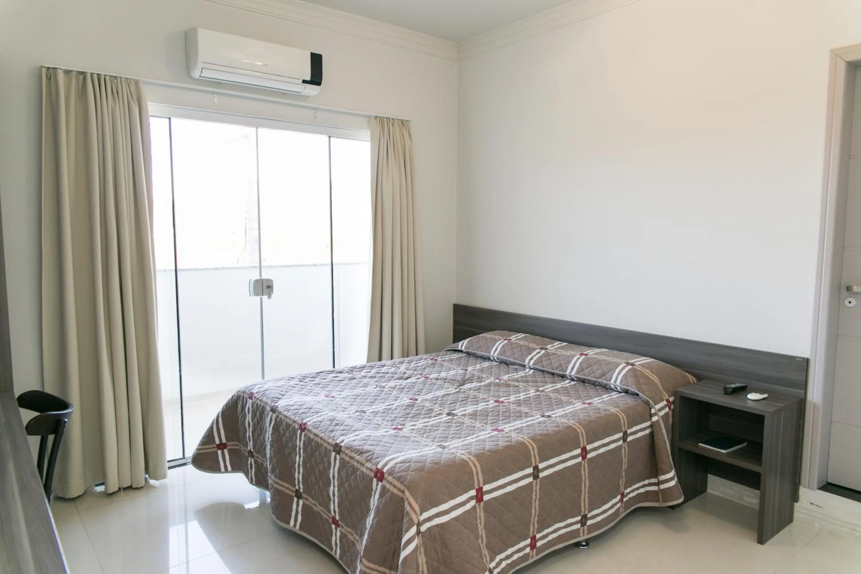 Bed in Hotel Bergozza