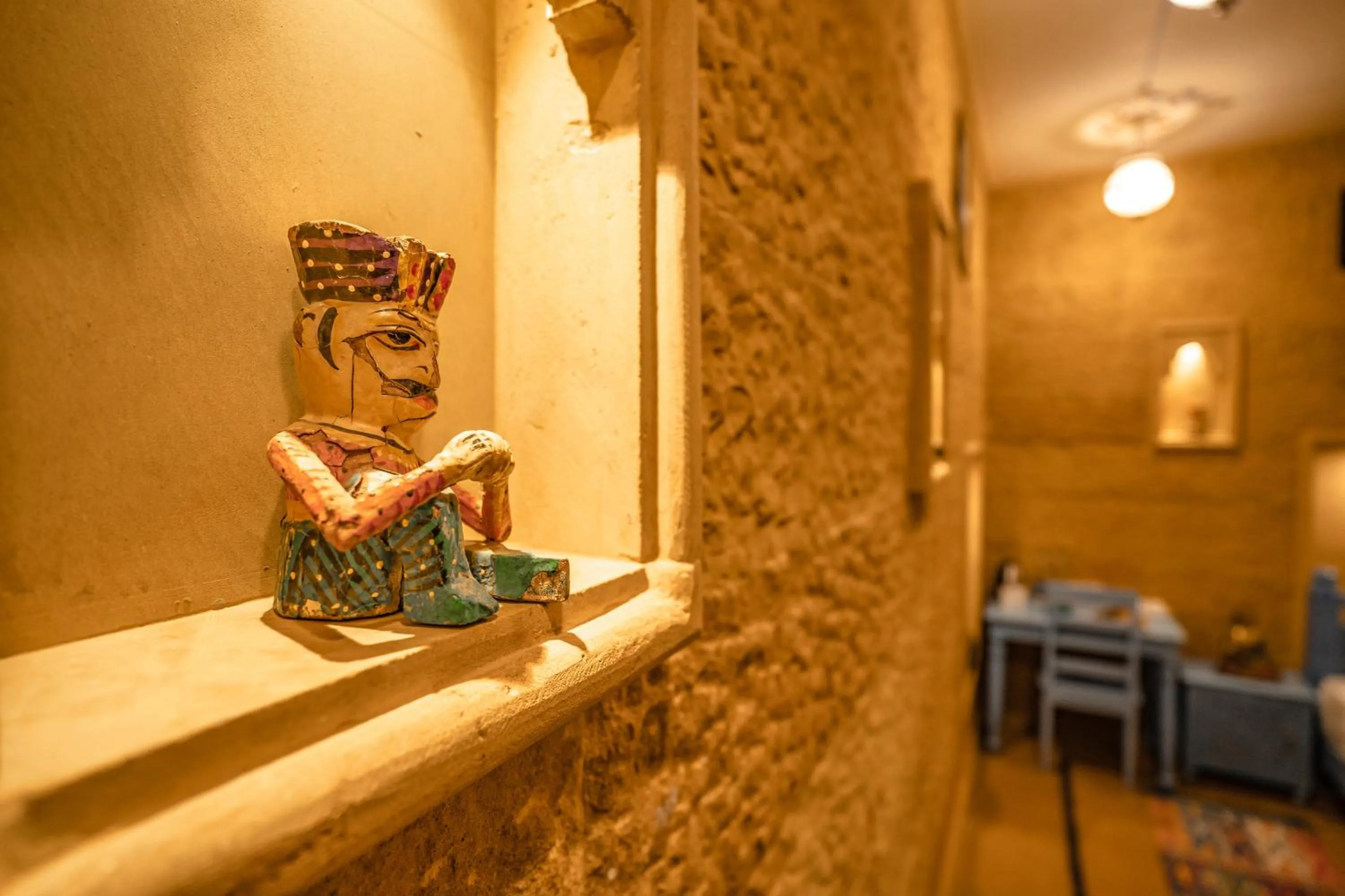 Seating area in Tripli Hotels Prithvi Haveli