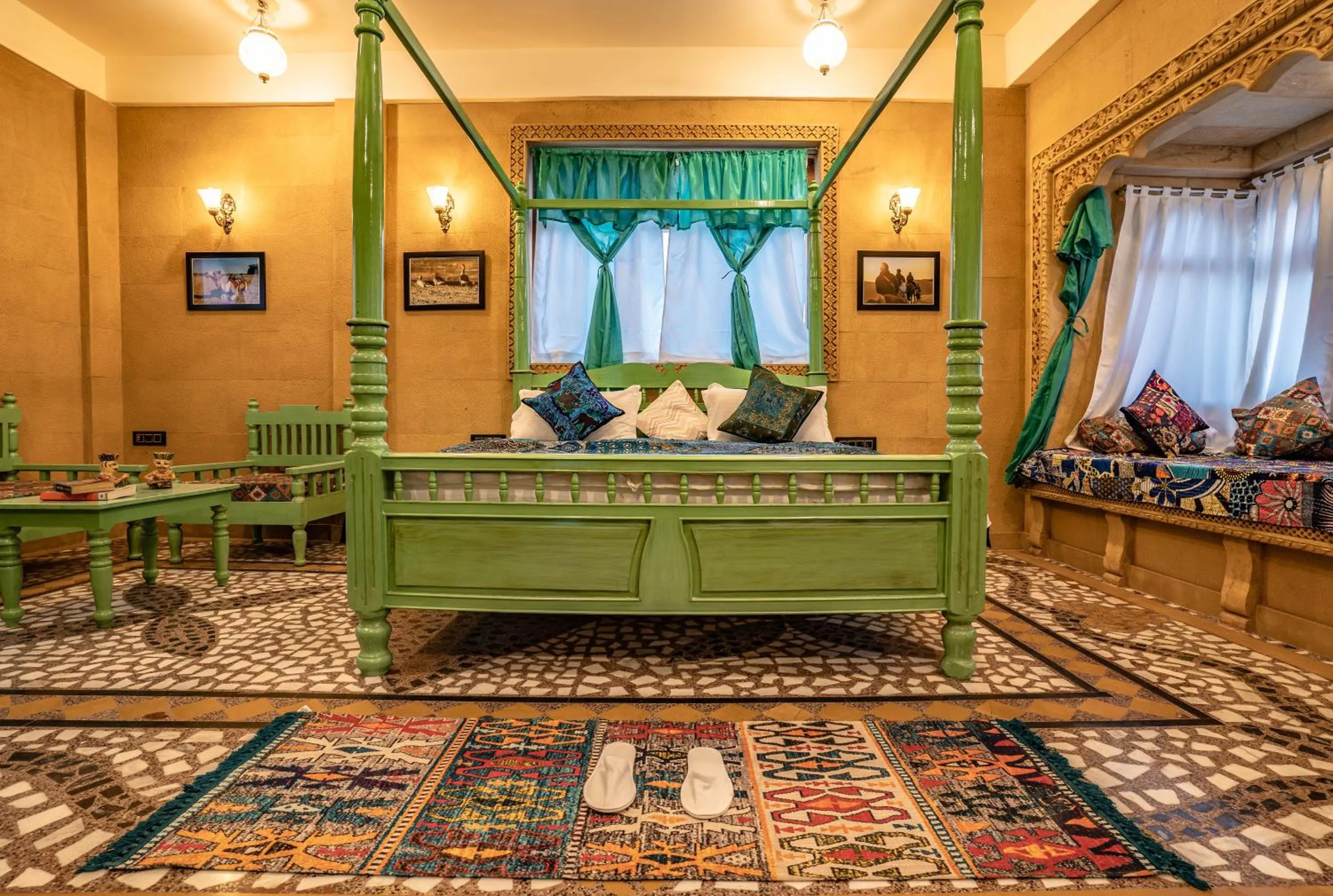 Photo of the whole room in Tripli Hotels Prithvi Haveli