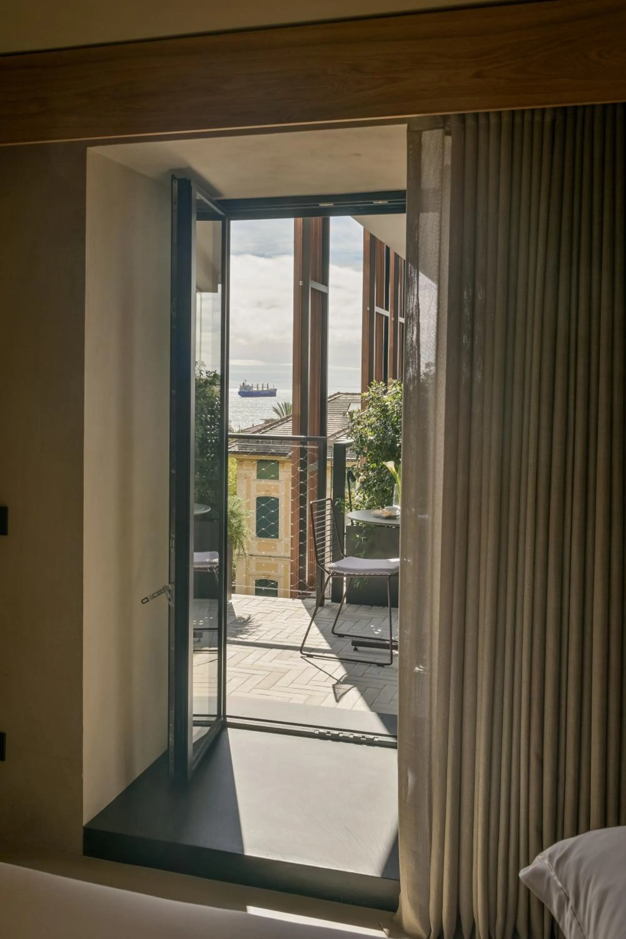 View (from property/room), Bed in Capitolo Riviera