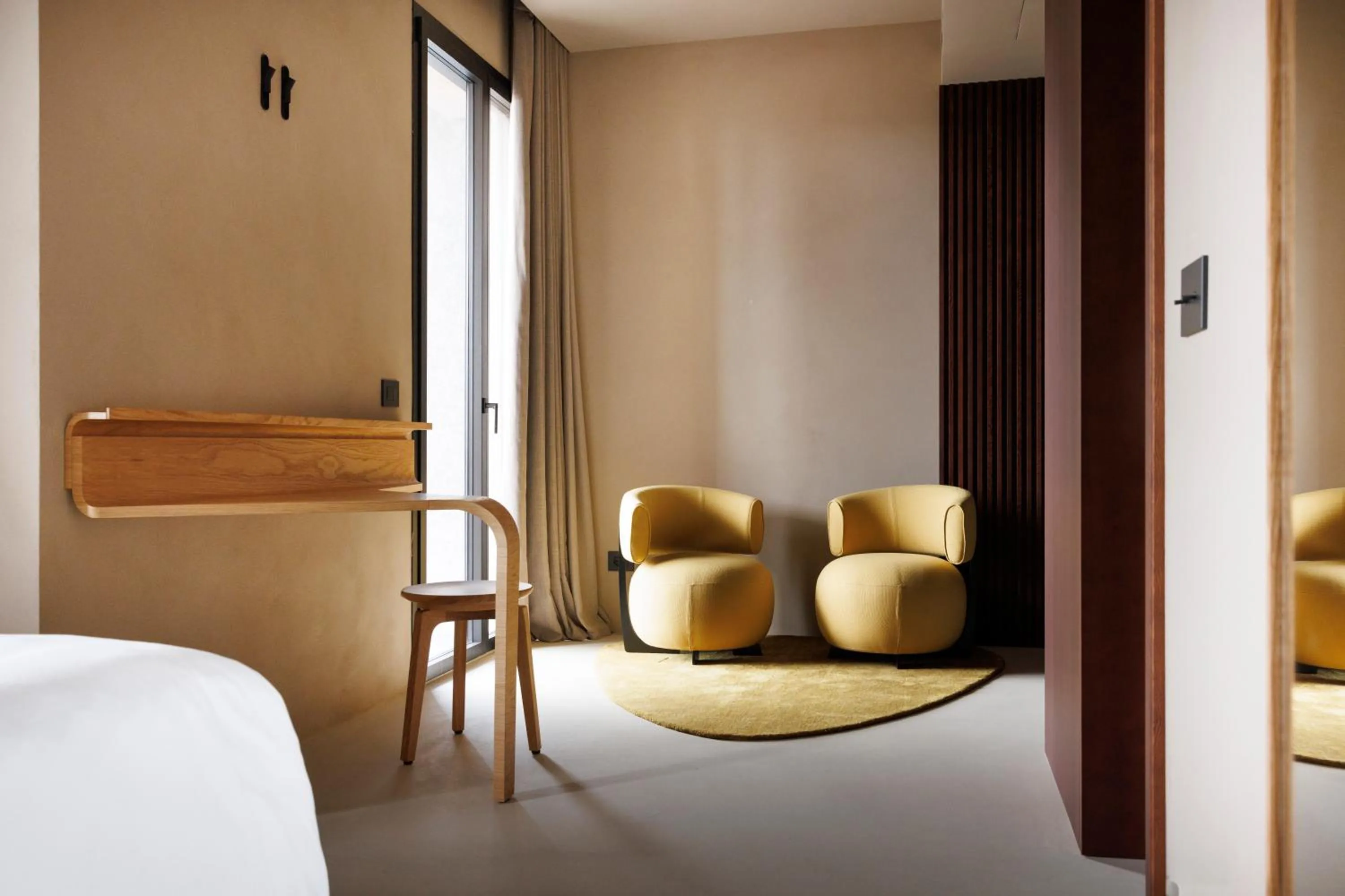 Seating area, Bed in Capitolo Riviera