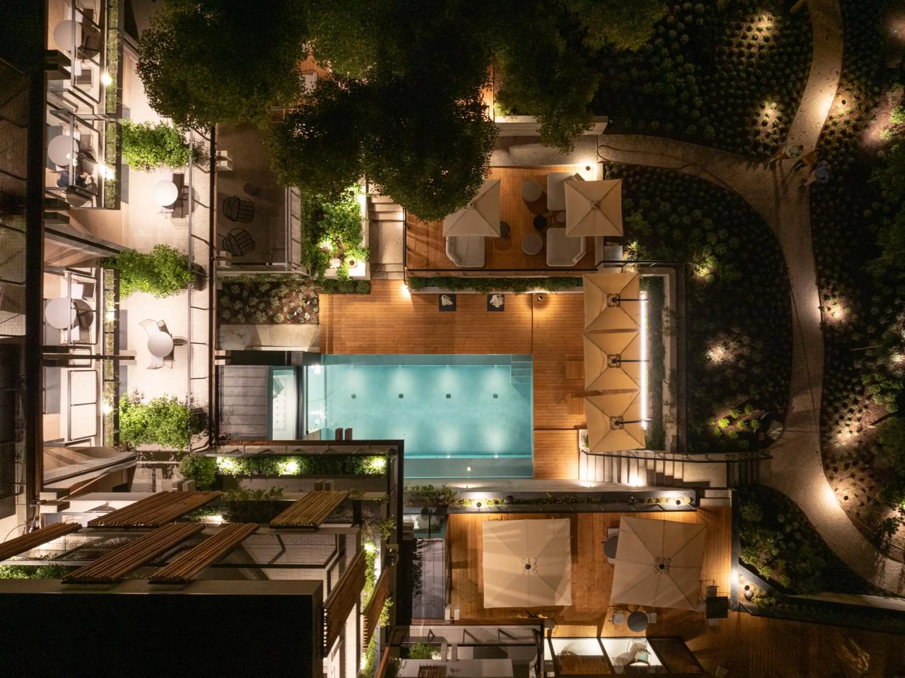 Bird's eye view in Capitolo Riviera