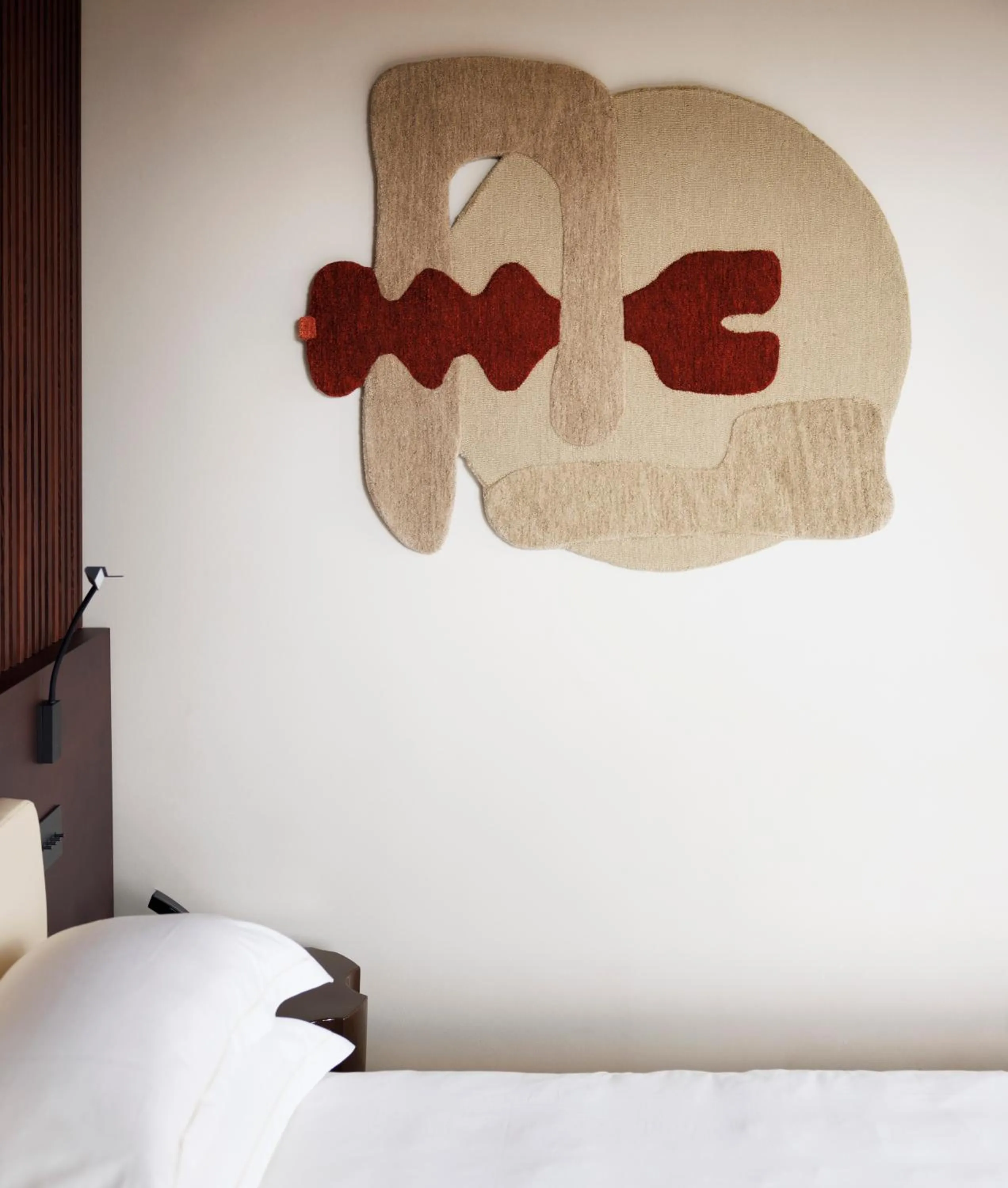 Decorative detail, Bed in Capitolo Riviera