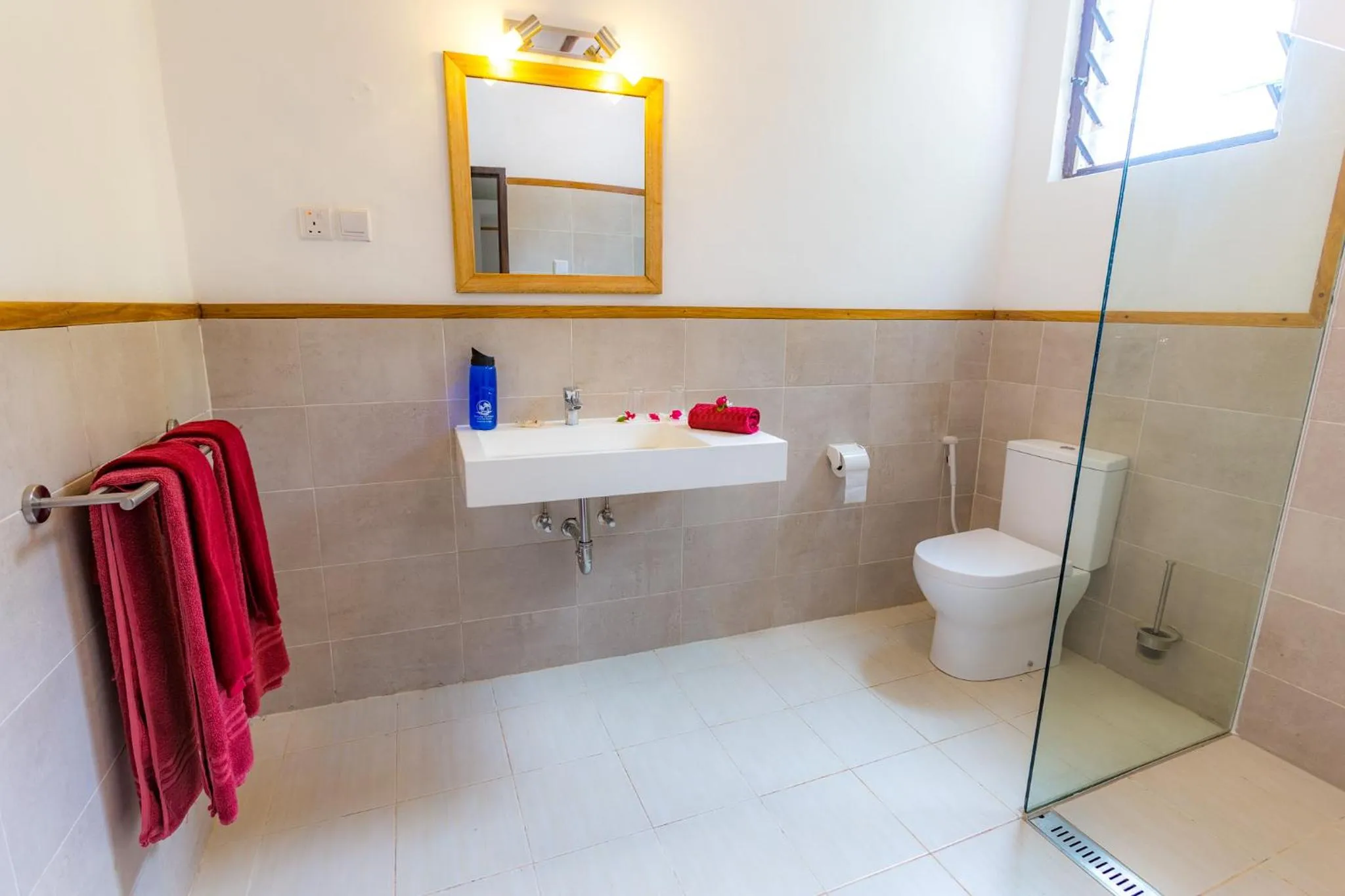 Bathroom in Diani Sea Lodge - All Inclusive