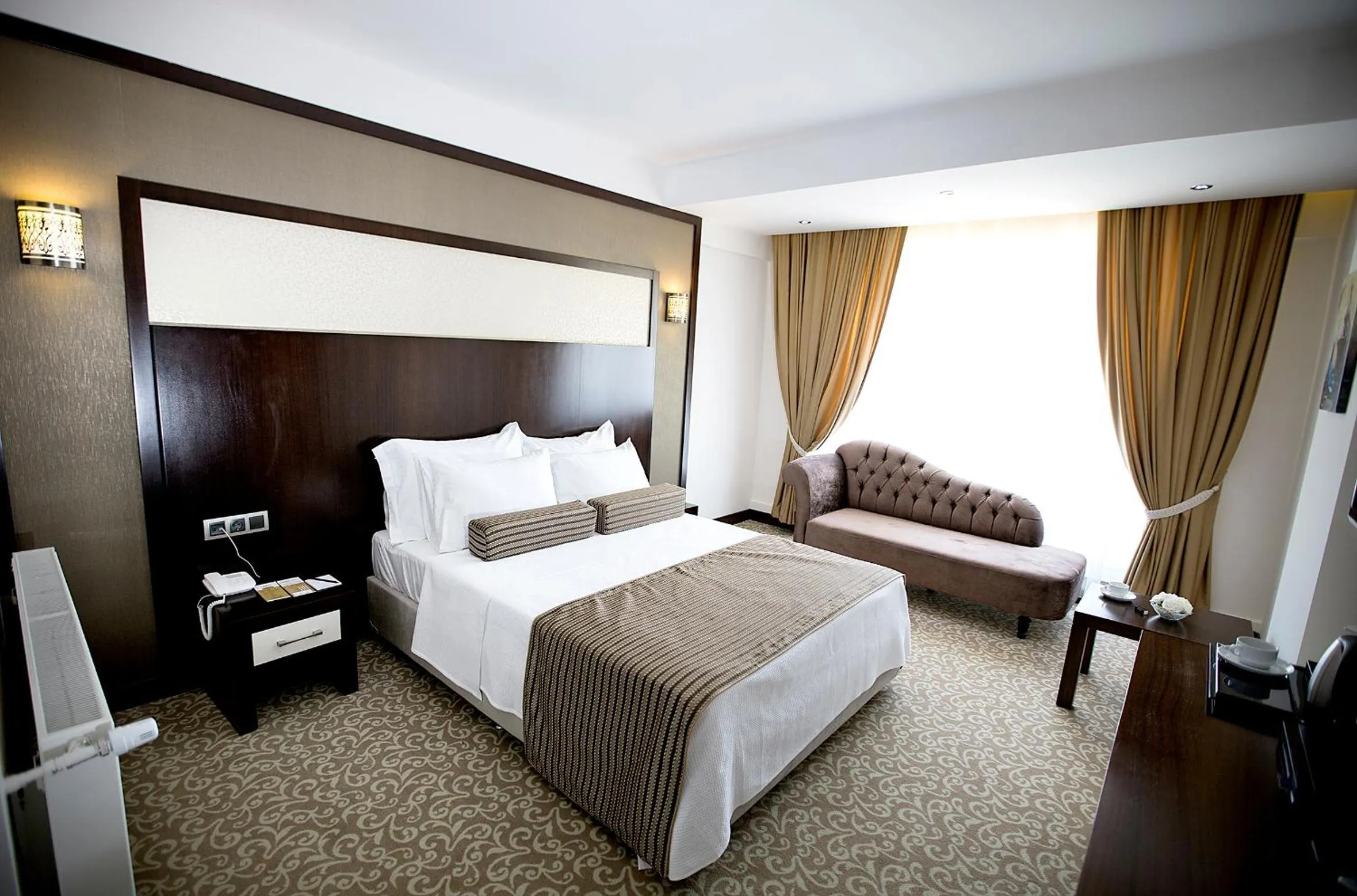 Decorative detail, Bed in Lavin Hotel & Spa