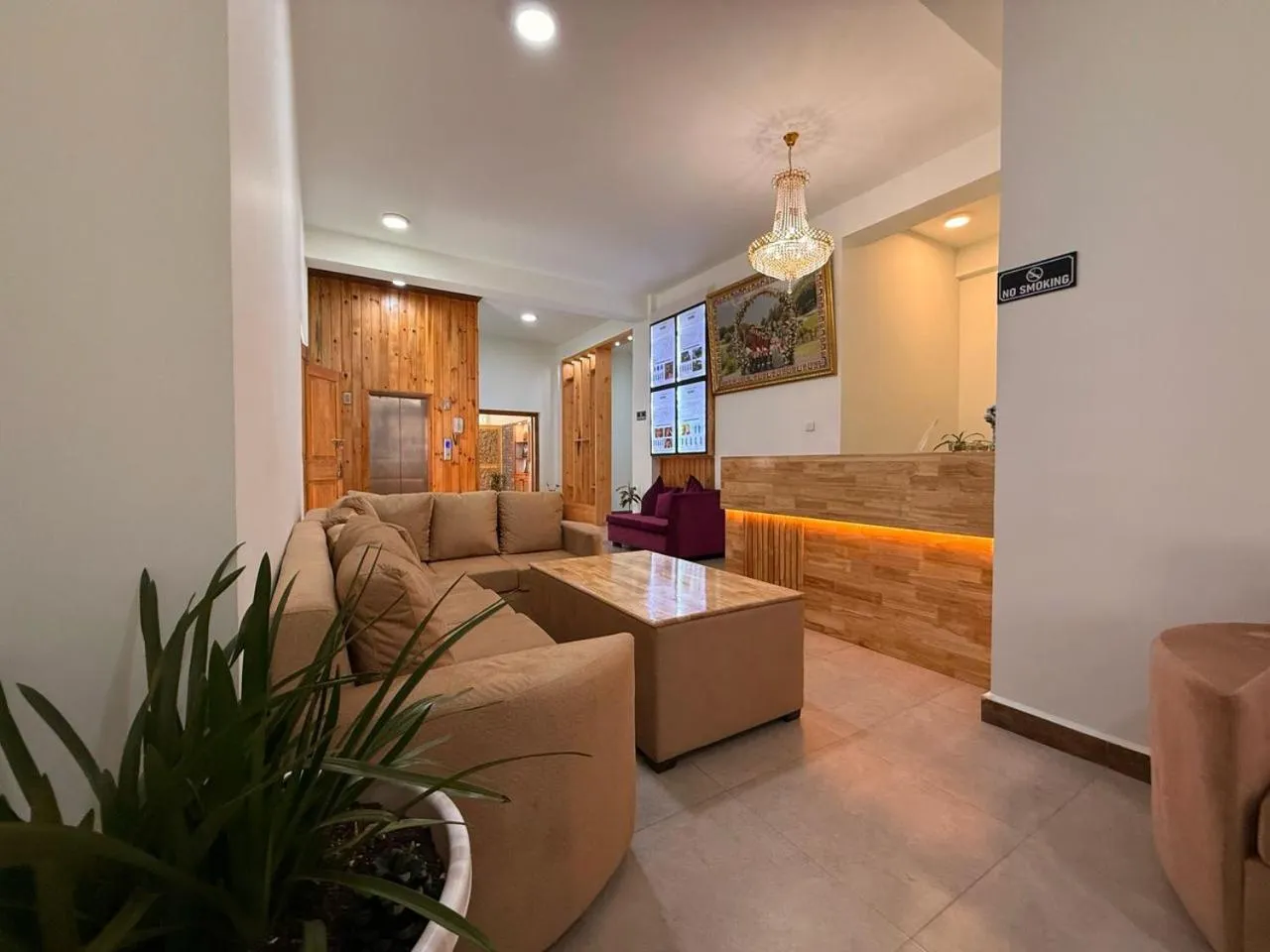 Lobby or reception in Norbu Healing Hotel