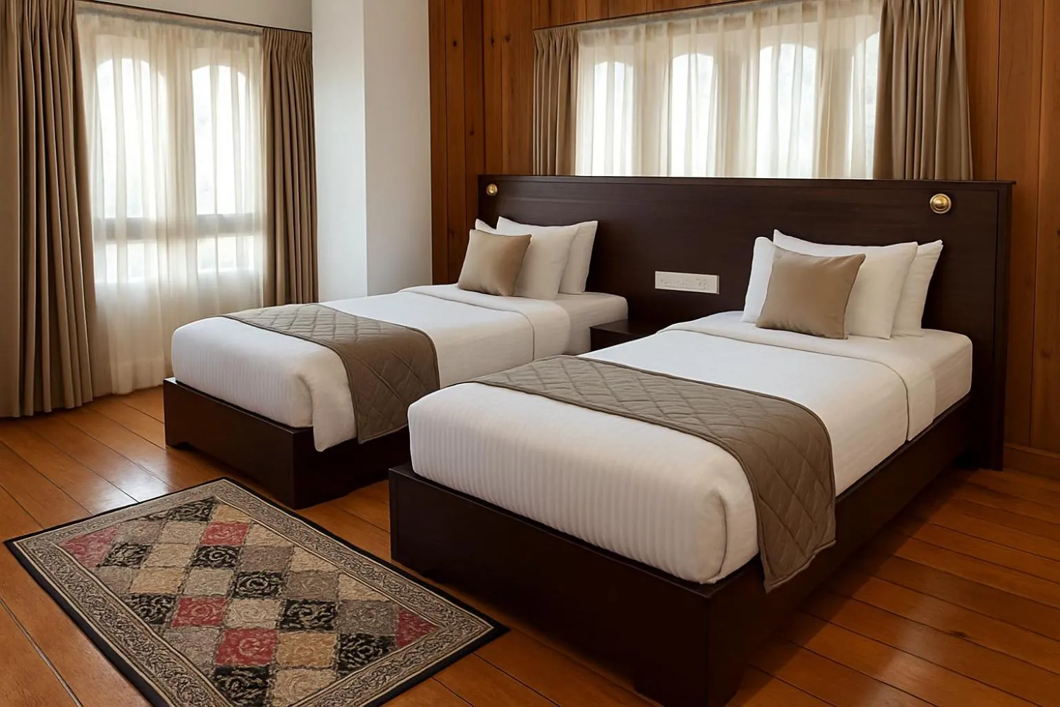 Bedroom, Bed in Norbu Healing Hotel