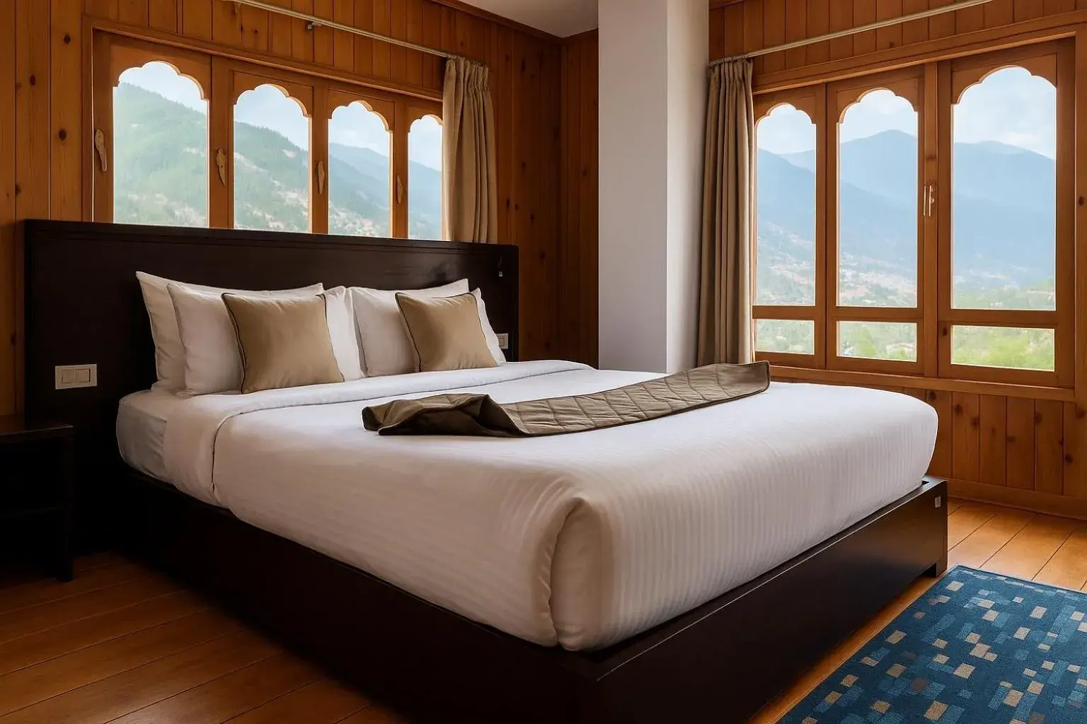 Double Room with Balcony - single occupancy in Norbu Healing Hotel Double Room with Balcony - single occupancy in Norbu Healing Hotel