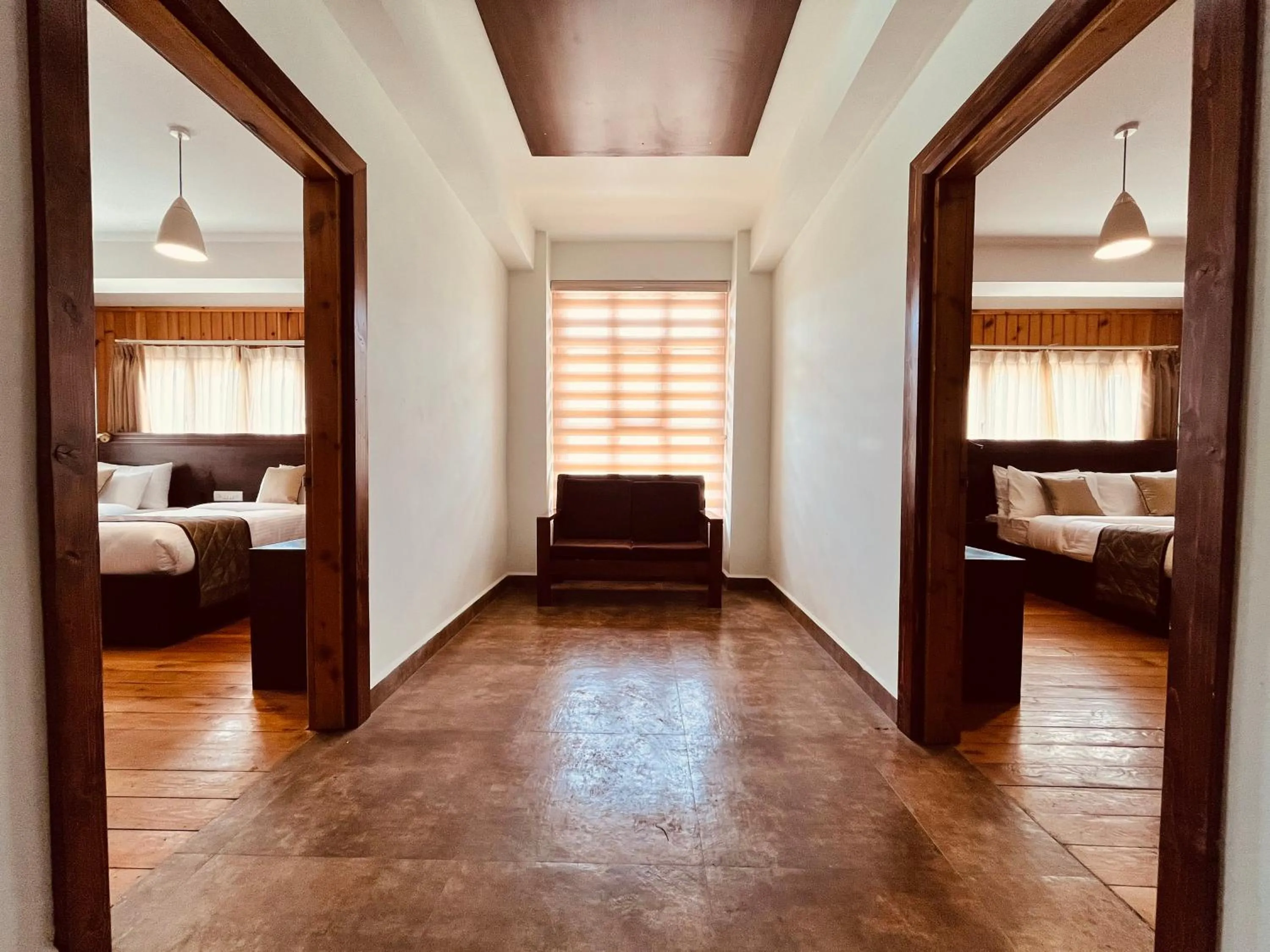 Photo of the whole room, Bed in Norbu Healing Hotel