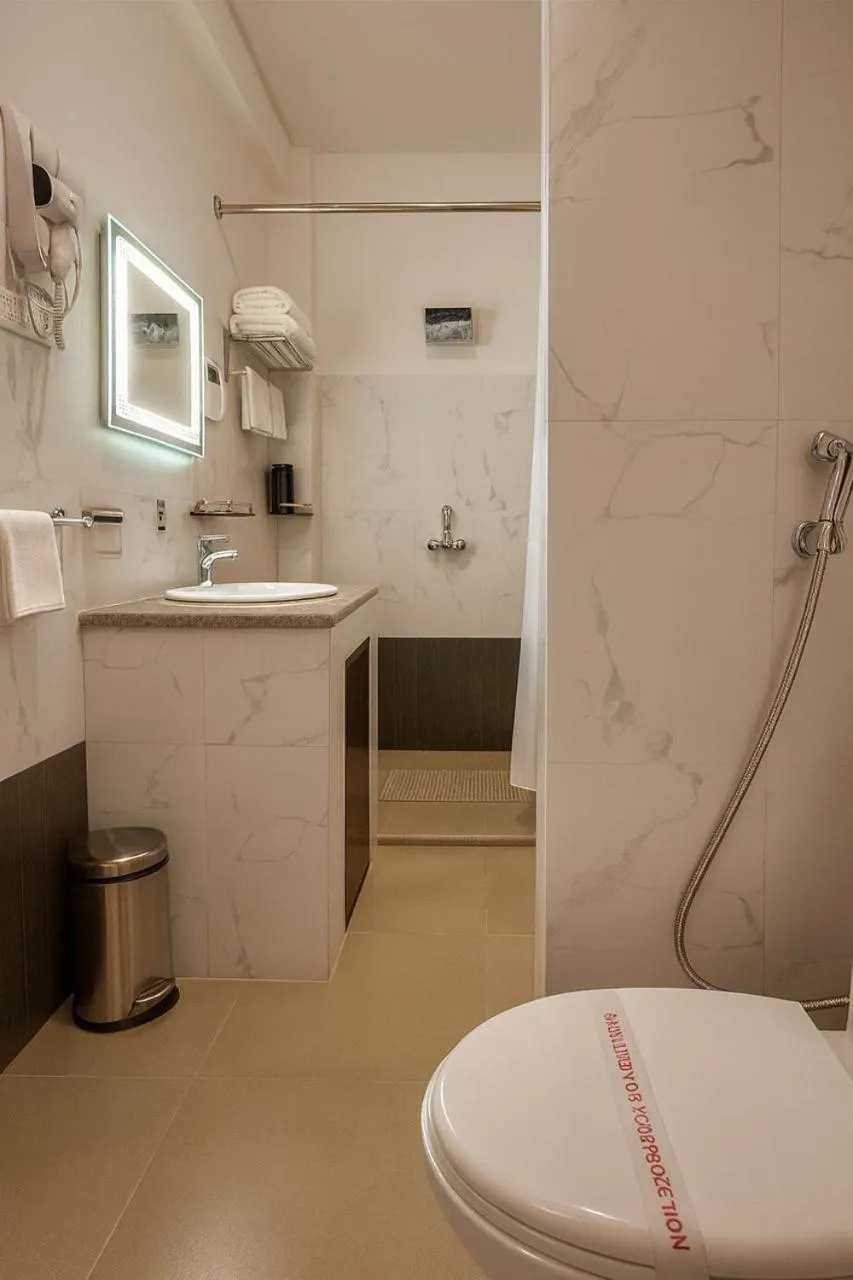 Bathroom in Norbu Healing Hotel