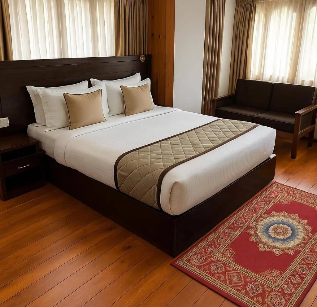 Bedroom, Bed in Norbu Healing Hotel