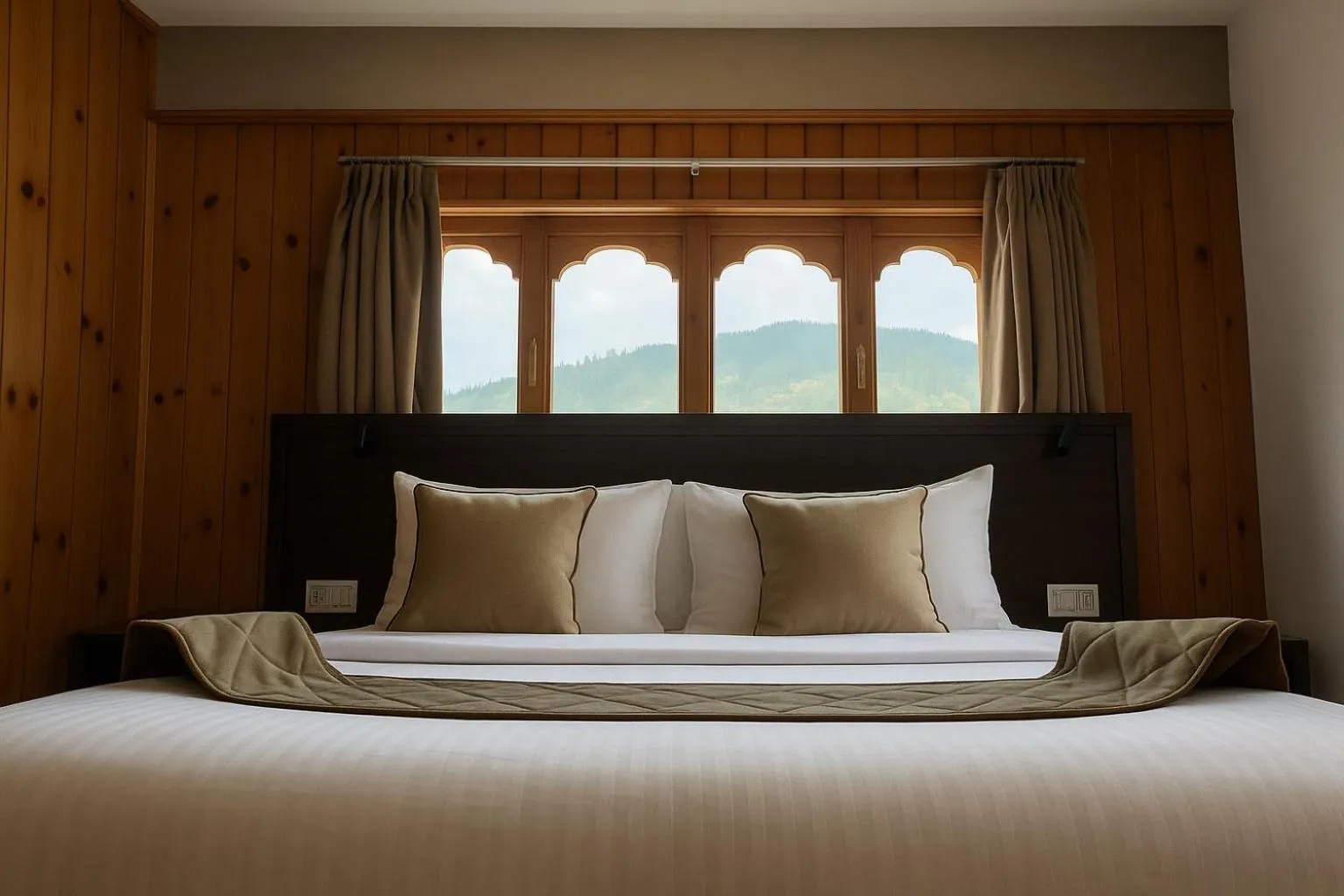 Bedroom, Bed in Norbu Healing Hotel