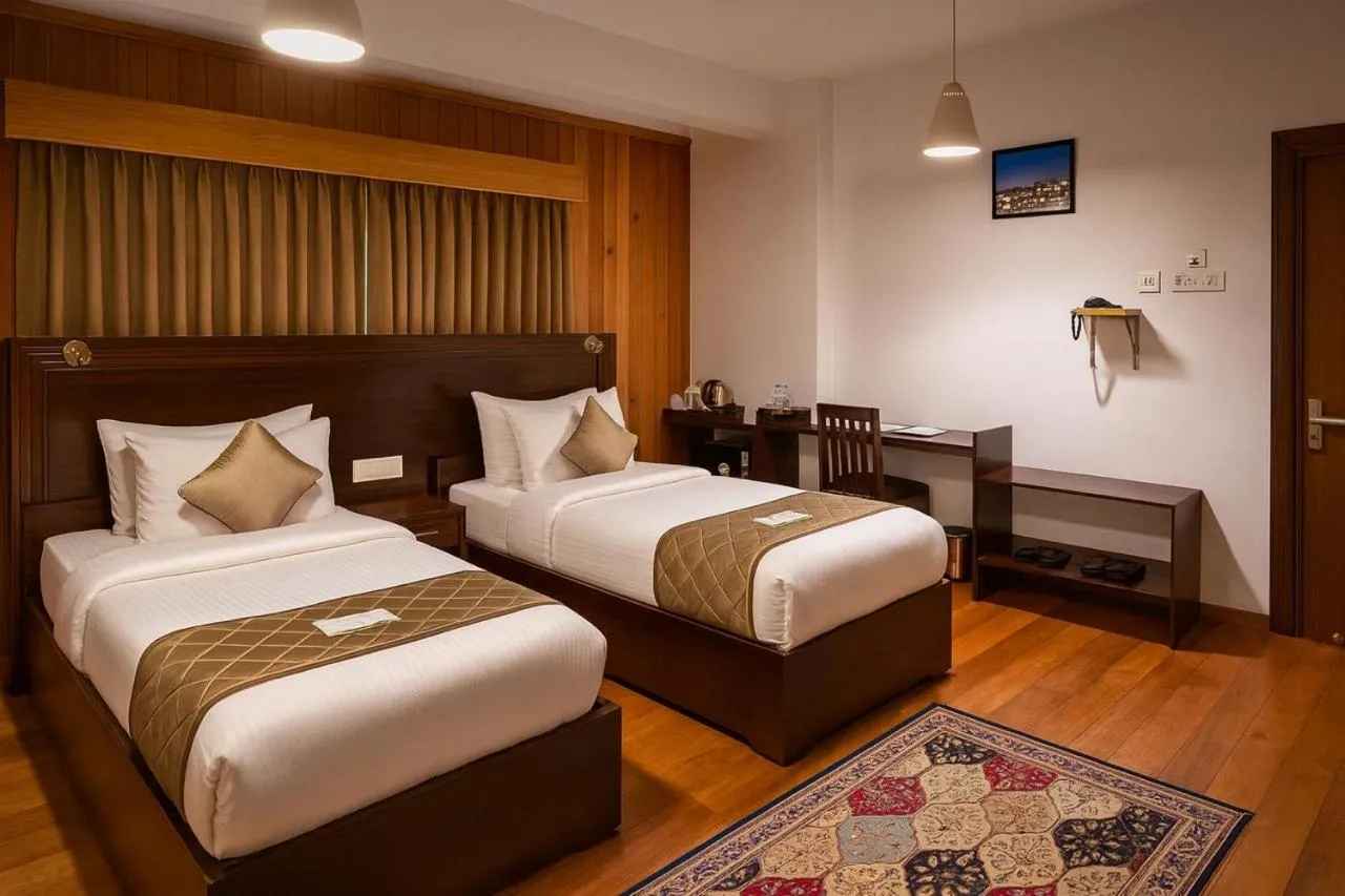 Bedroom, Bed in Norbu Healing Hotel