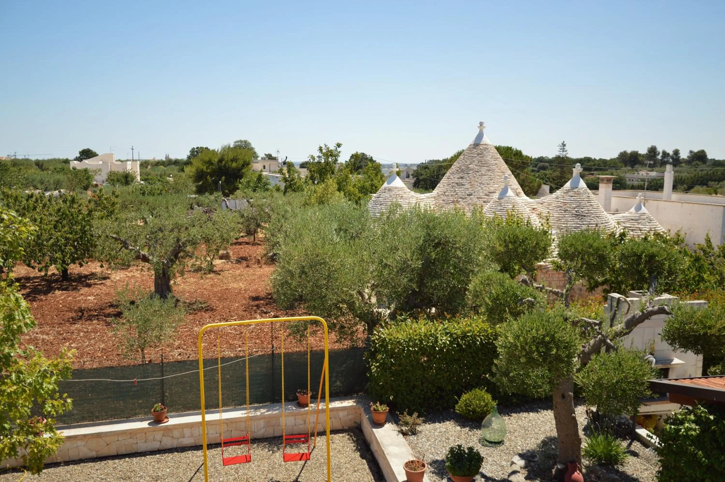Garden view in Casa delle Rondini