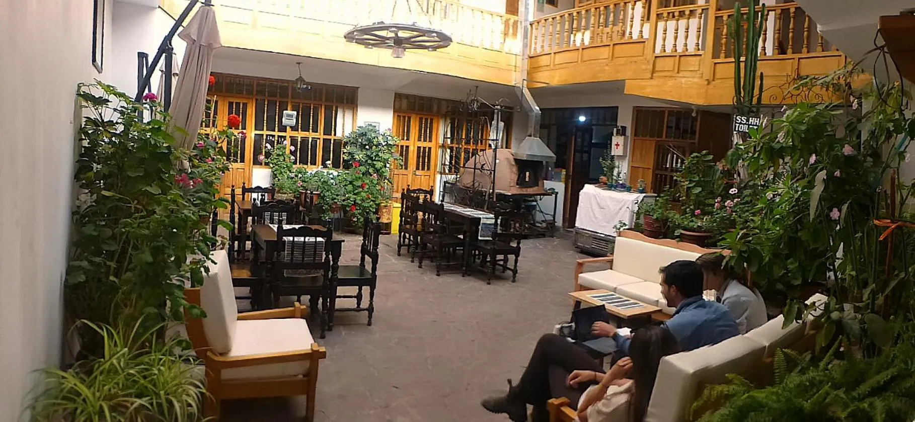 Patio in Hospedaje Samana Wasi Pisac