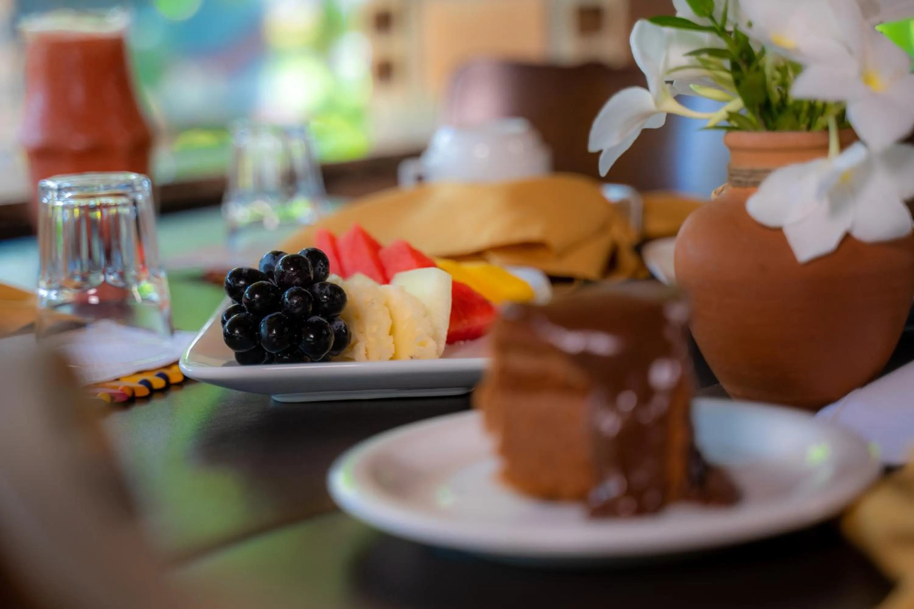 Food and drinks in Hotel Pousada Rancho das Dunas