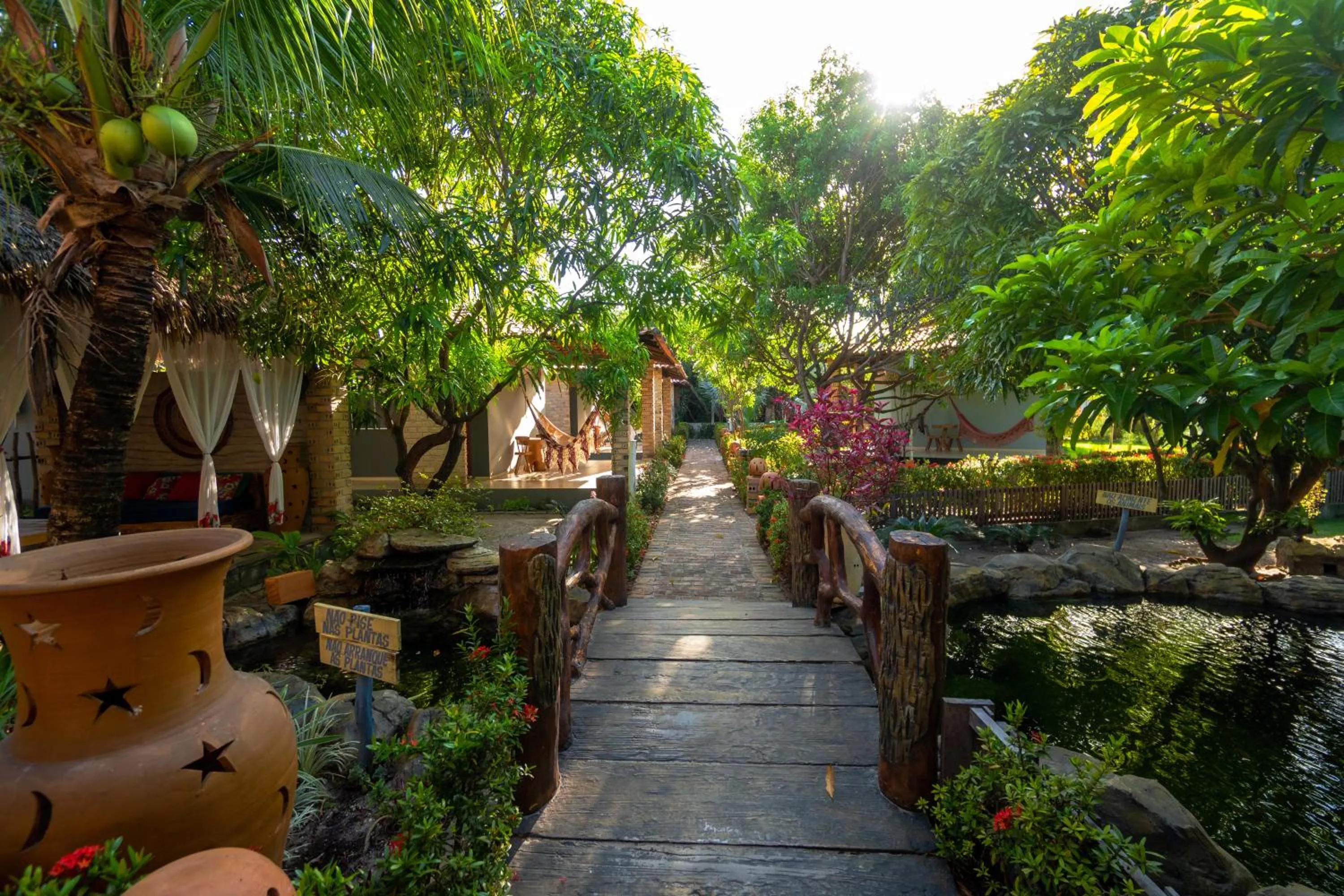 Spring in Hotel Pousada Rancho das Dunas