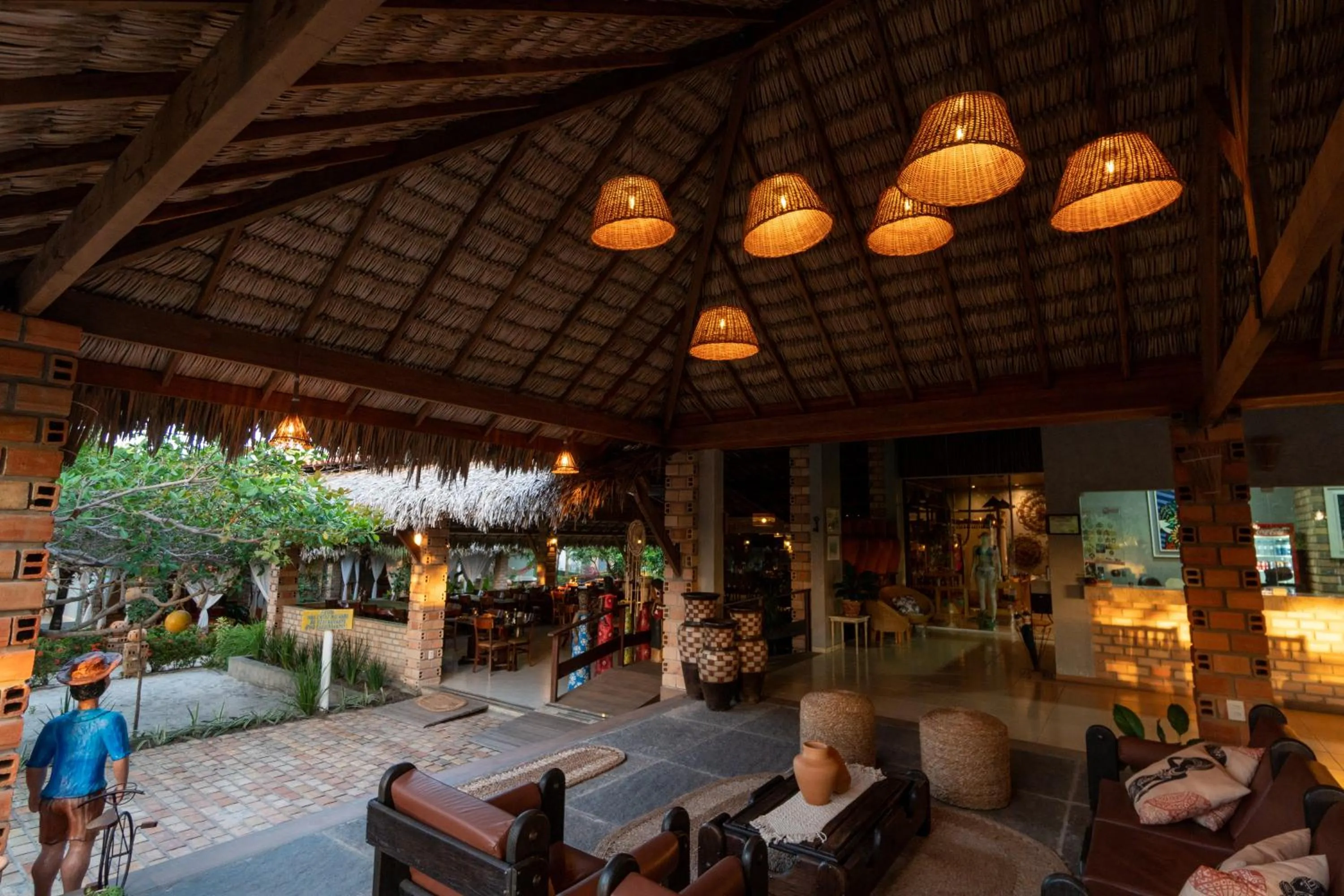 Restaurant/places to eat in Hotel Pousada Rancho das Dunas