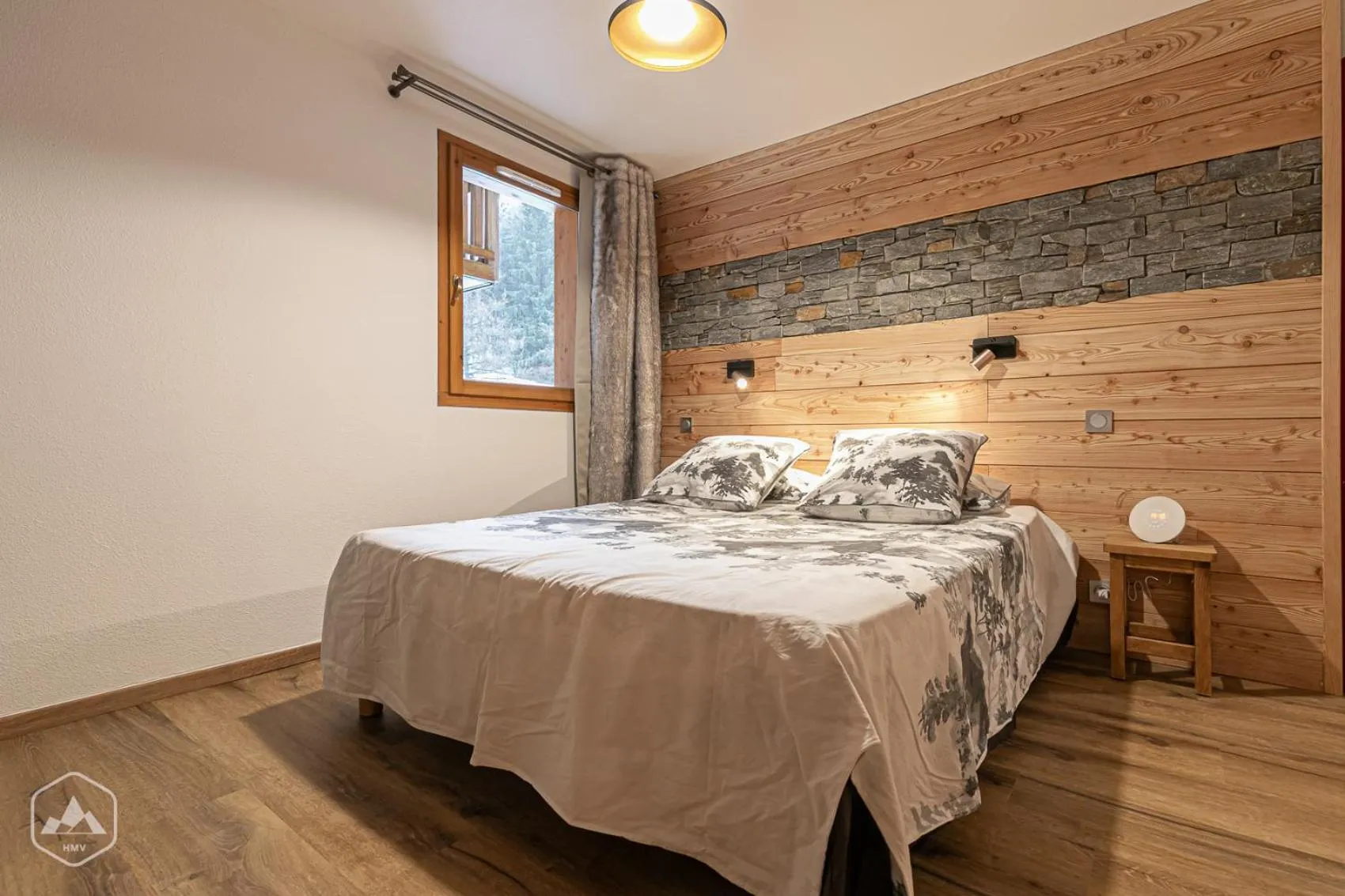 Bed in Les Alpages d'Herbefin