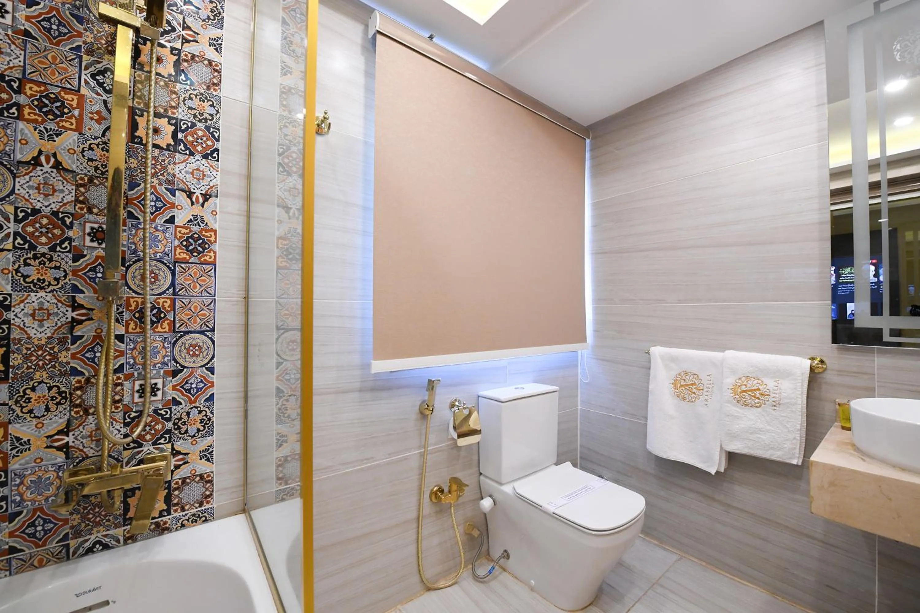 Shower in Arabella Premium Residence - New Cairo