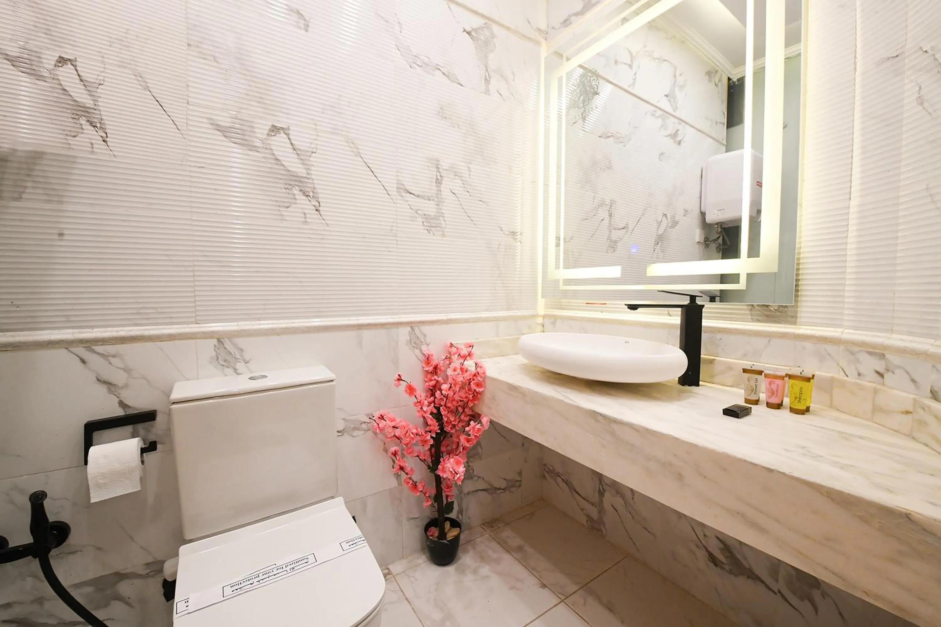 Toilet in Arabella Premium Residence - New Cairo