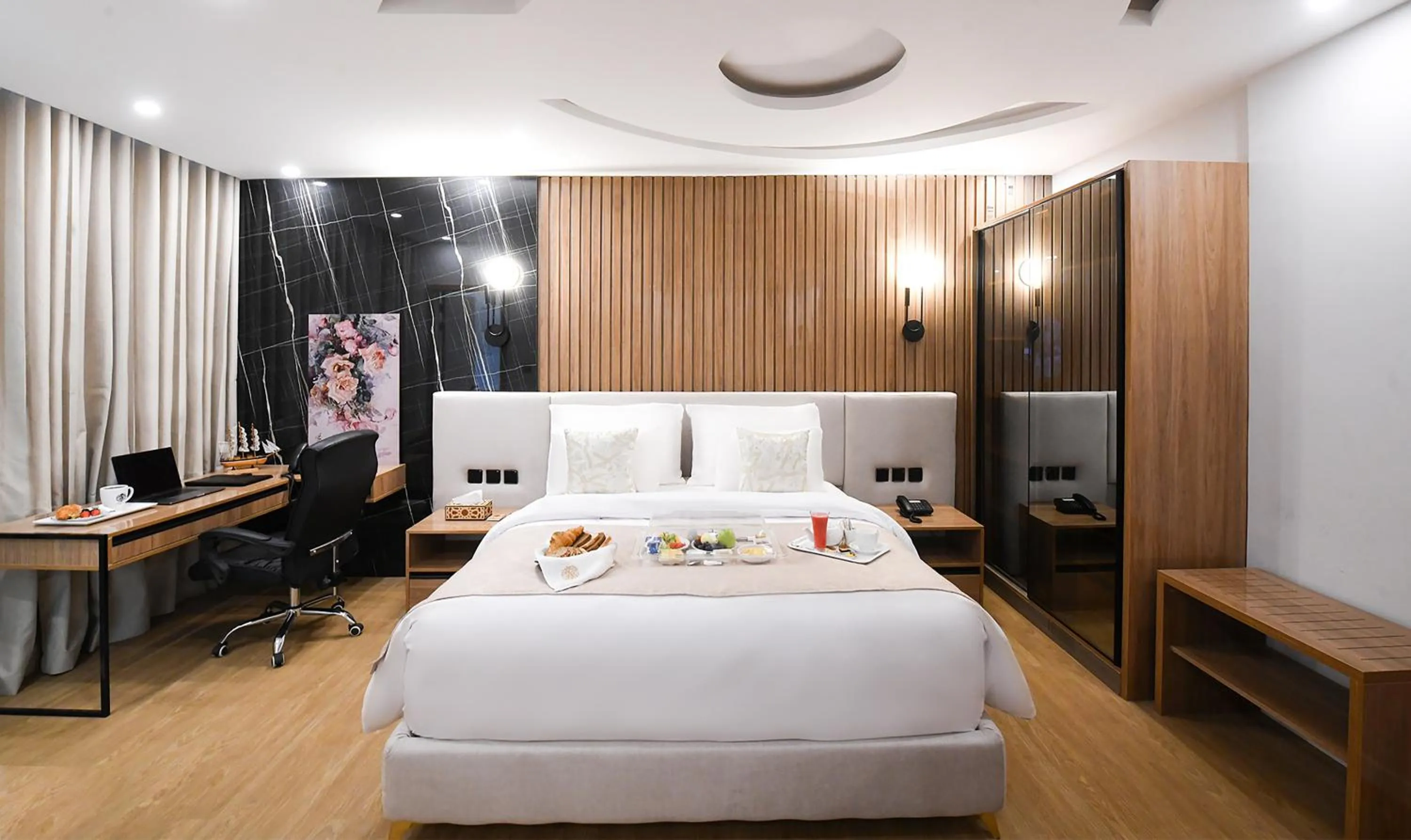 Bed in Arabella Premium Residence - New Cairo