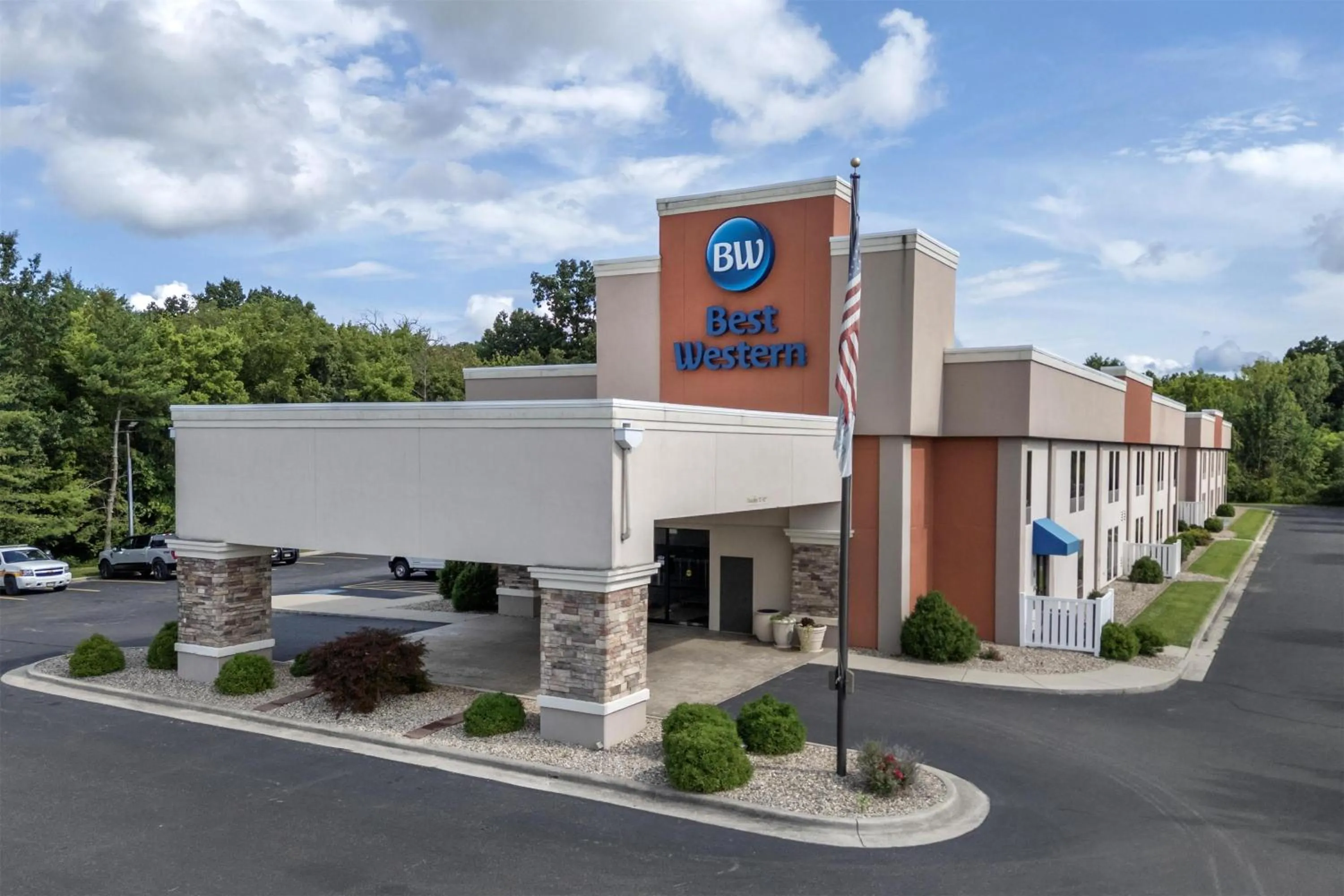 Property building in Best Western Delta Inn