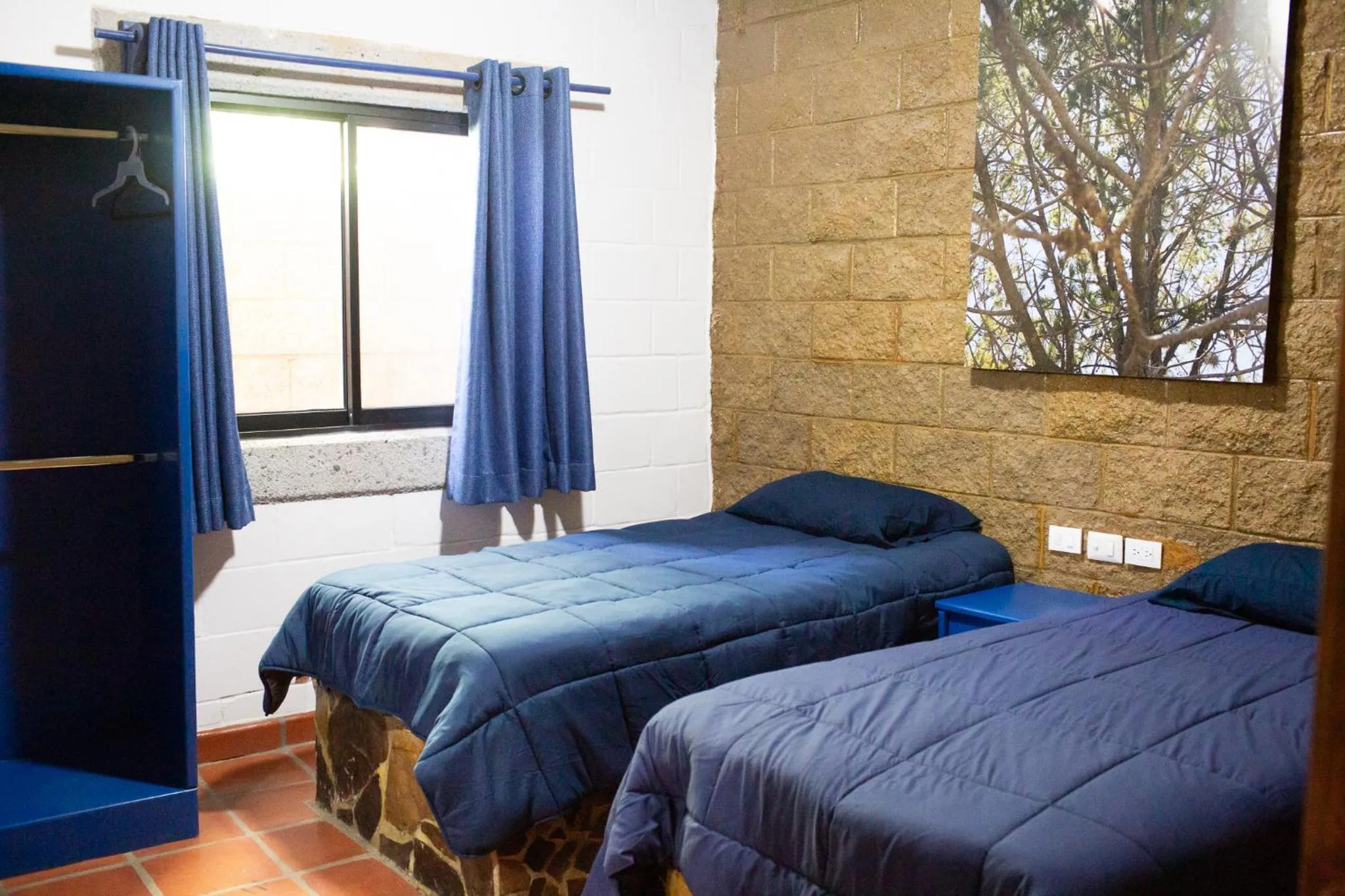 Bedroom, Bed in Cabañas Bungalos las Alazanas