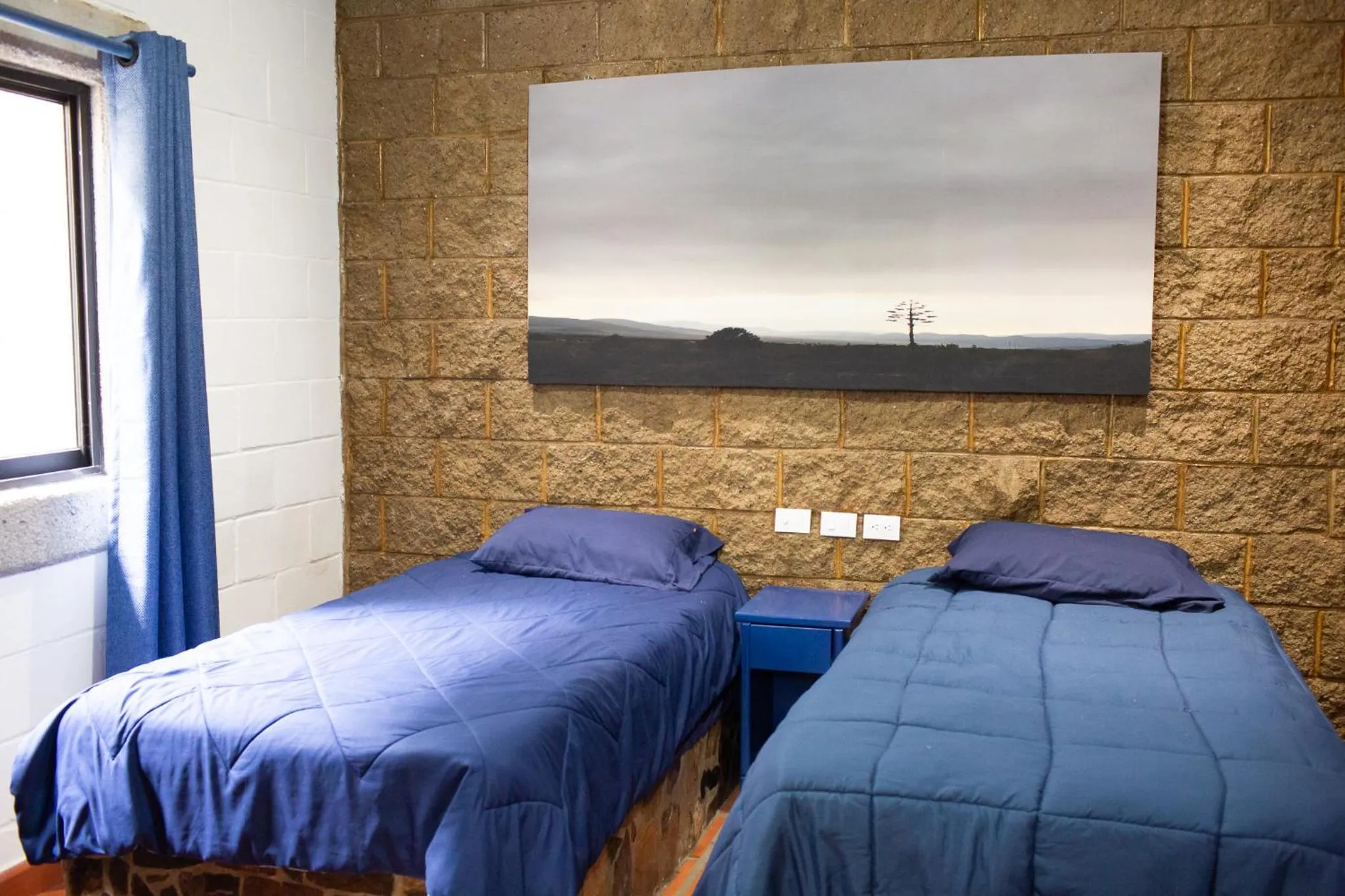 Bedroom, Bed in Cabañas Bungalos las Alazanas