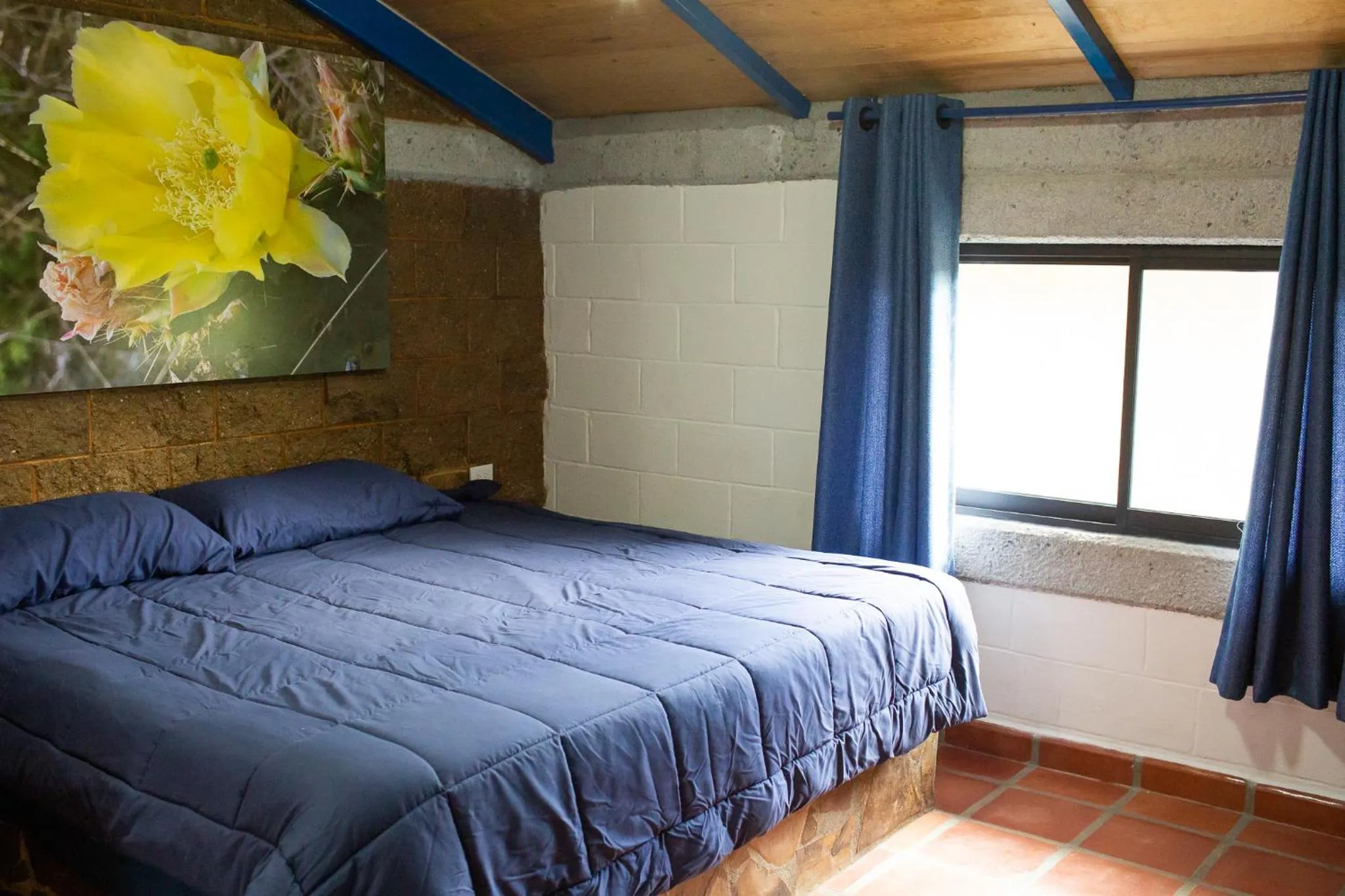 Bedroom, Bed in Cabañas Bungalos las Alazanas