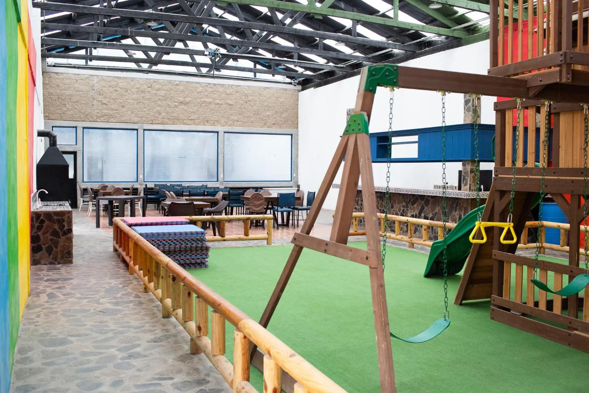 Game Room in Cabañas Bungalos las Alazanas