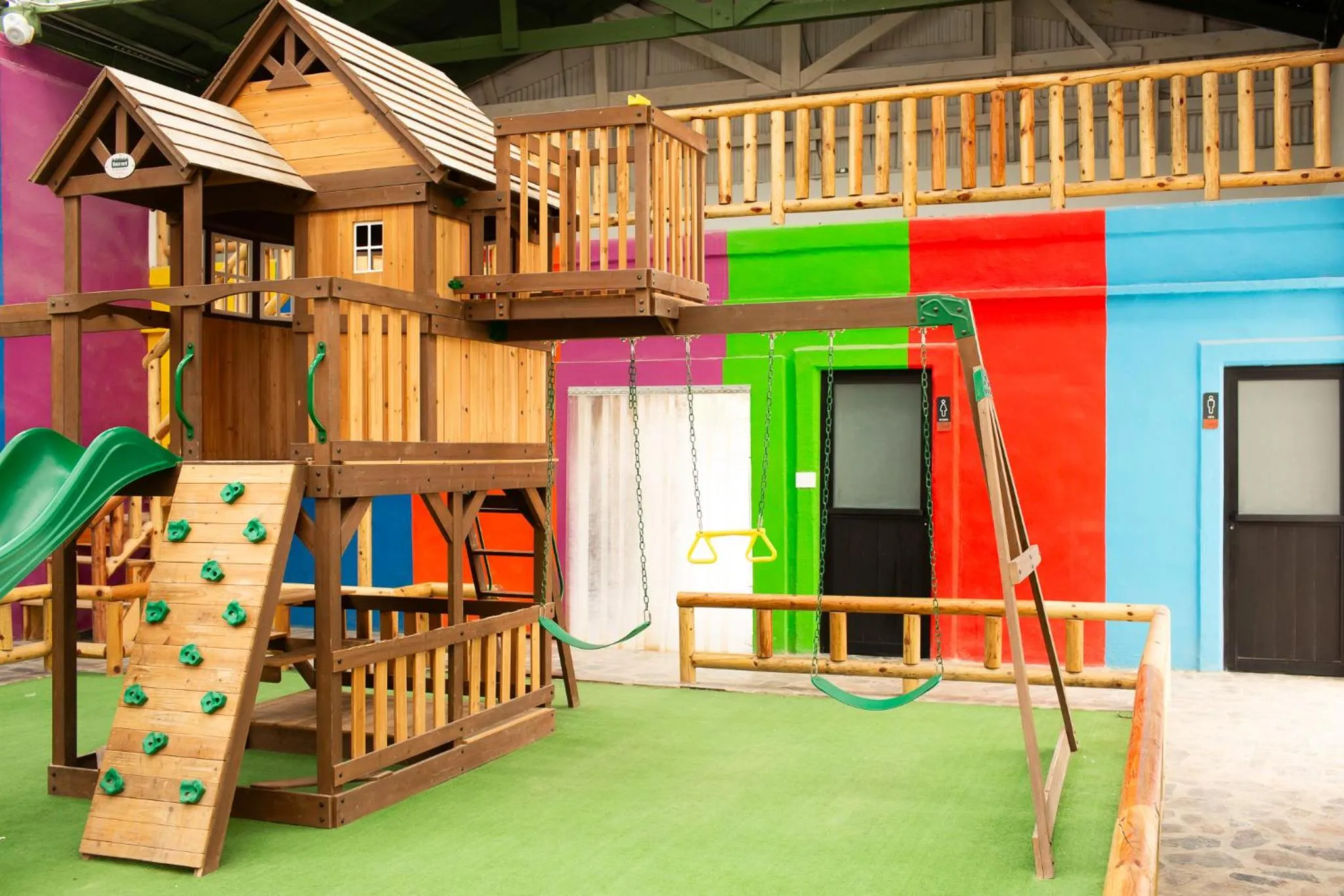 Game Room in Cabañas Bungalos las Alazanas