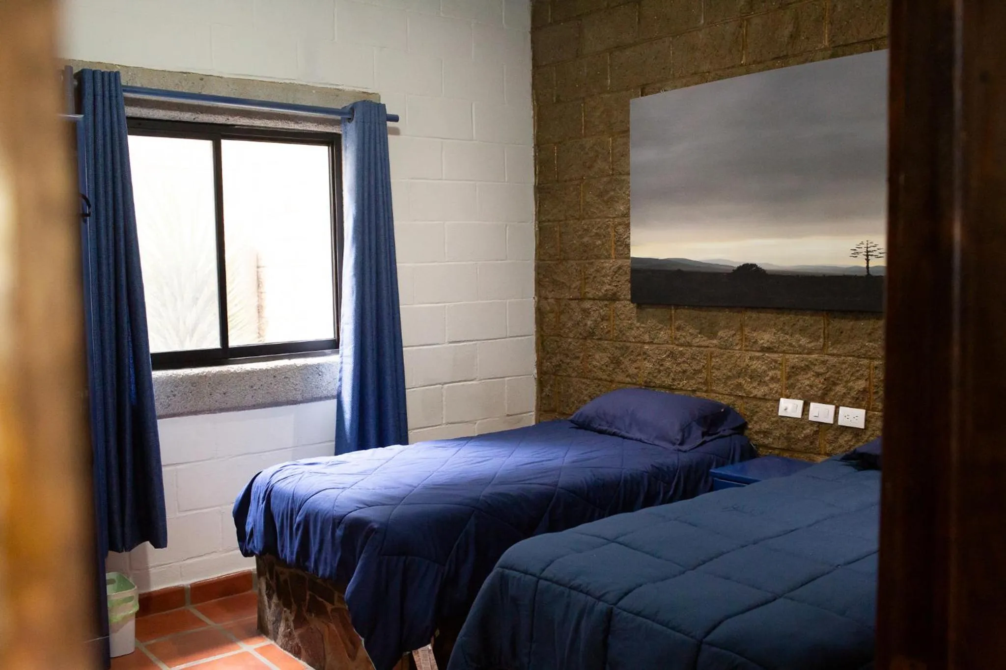 Bedroom, Bed in Cabañas Bungalos las Alazanas