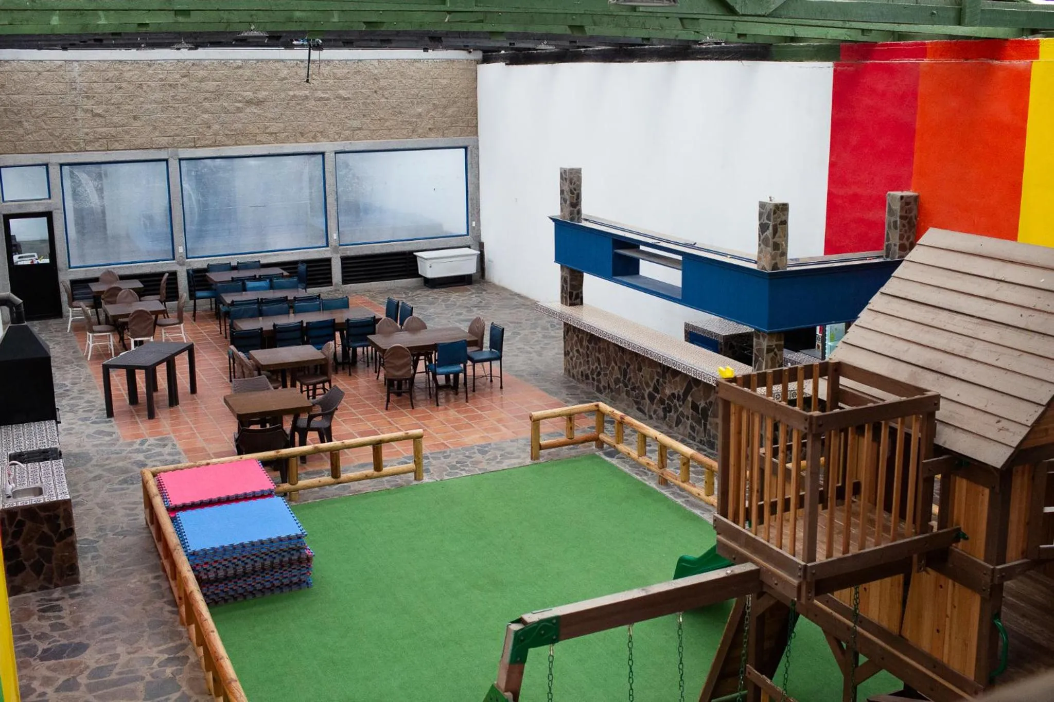 Game Room in Cabañas Bungalos las Alazanas