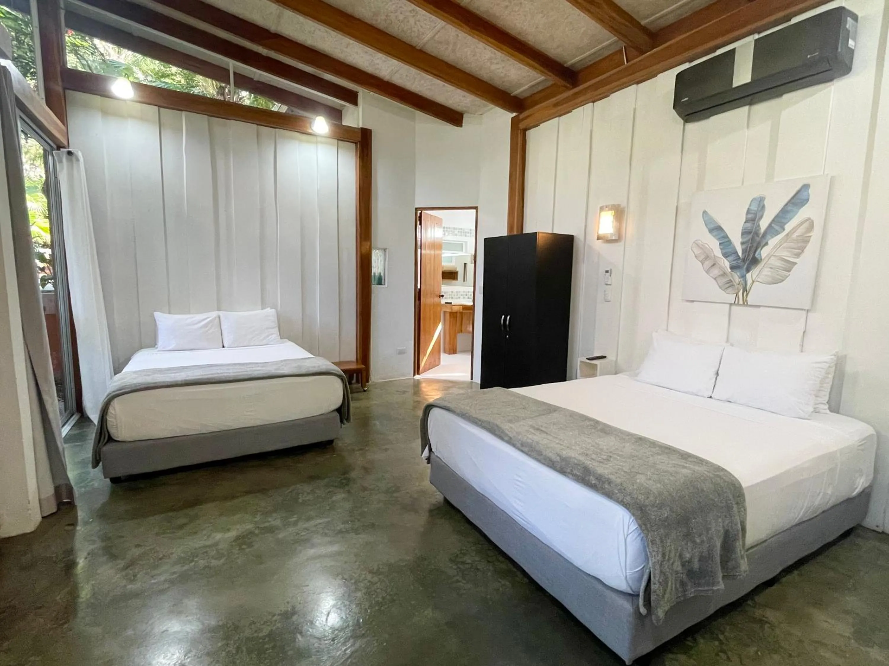 Bed in Fuego Lodge