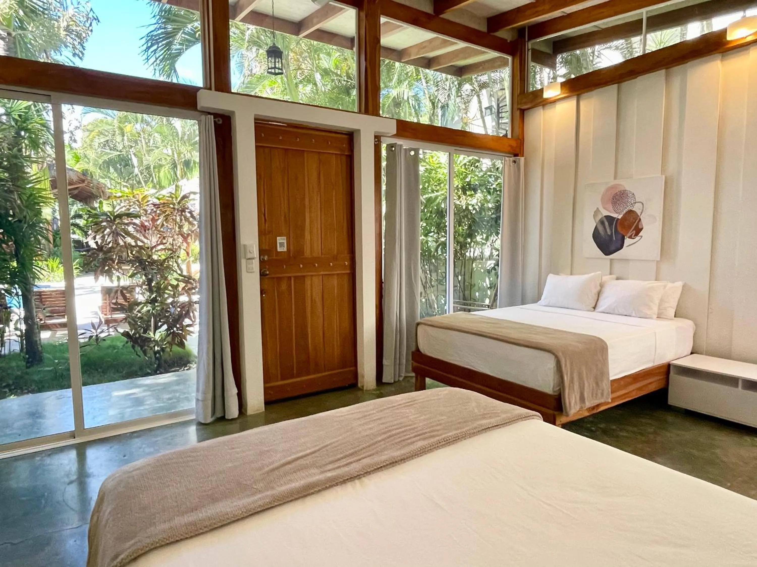 Bed in Fuego Lodge