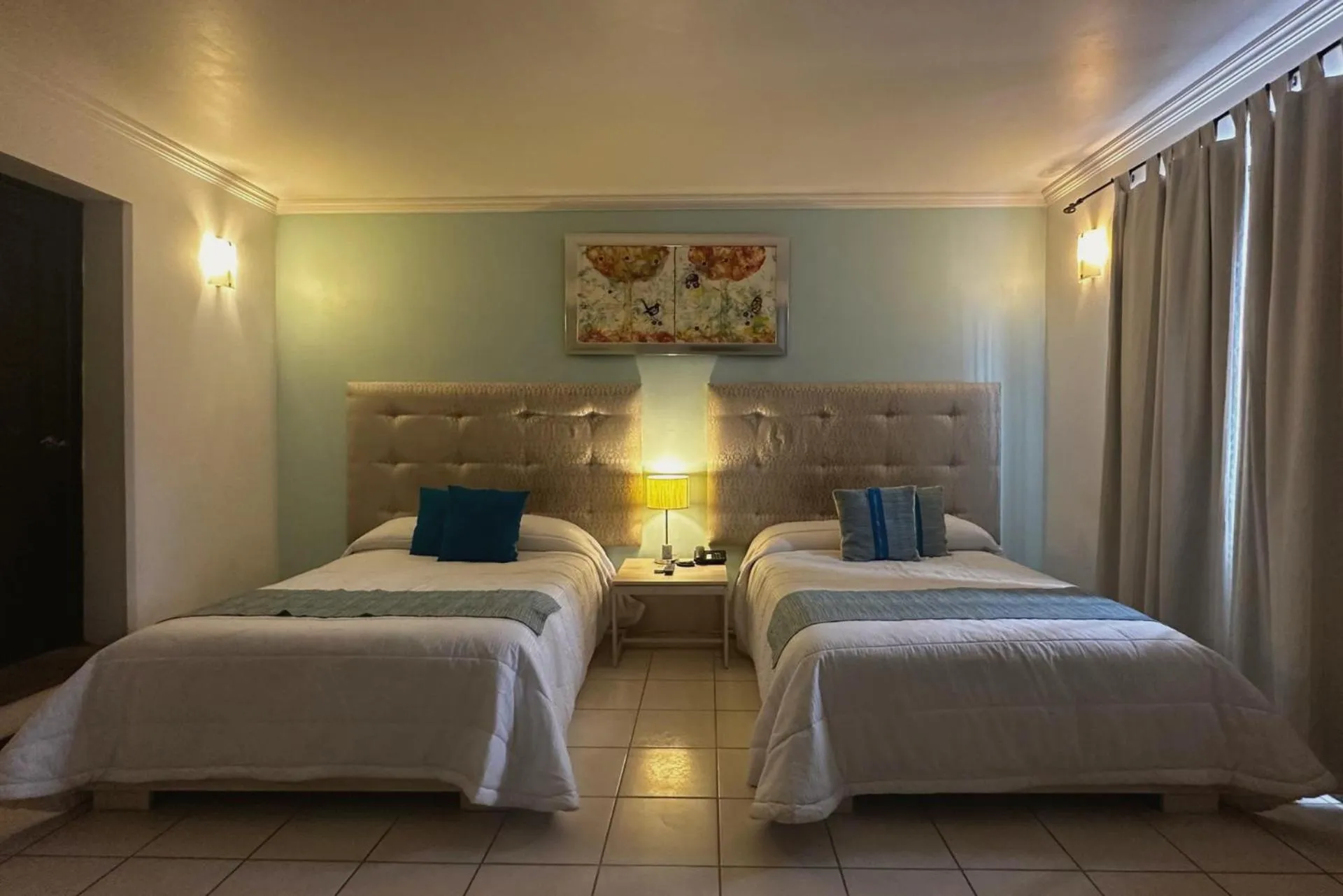 Bed in Hotel La Casa de María