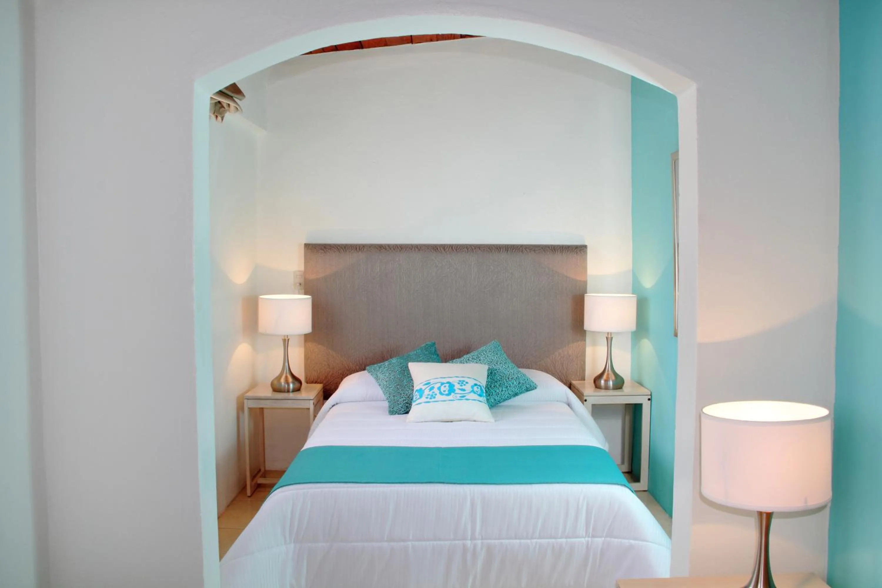 Bed in Hotel La Casa de María