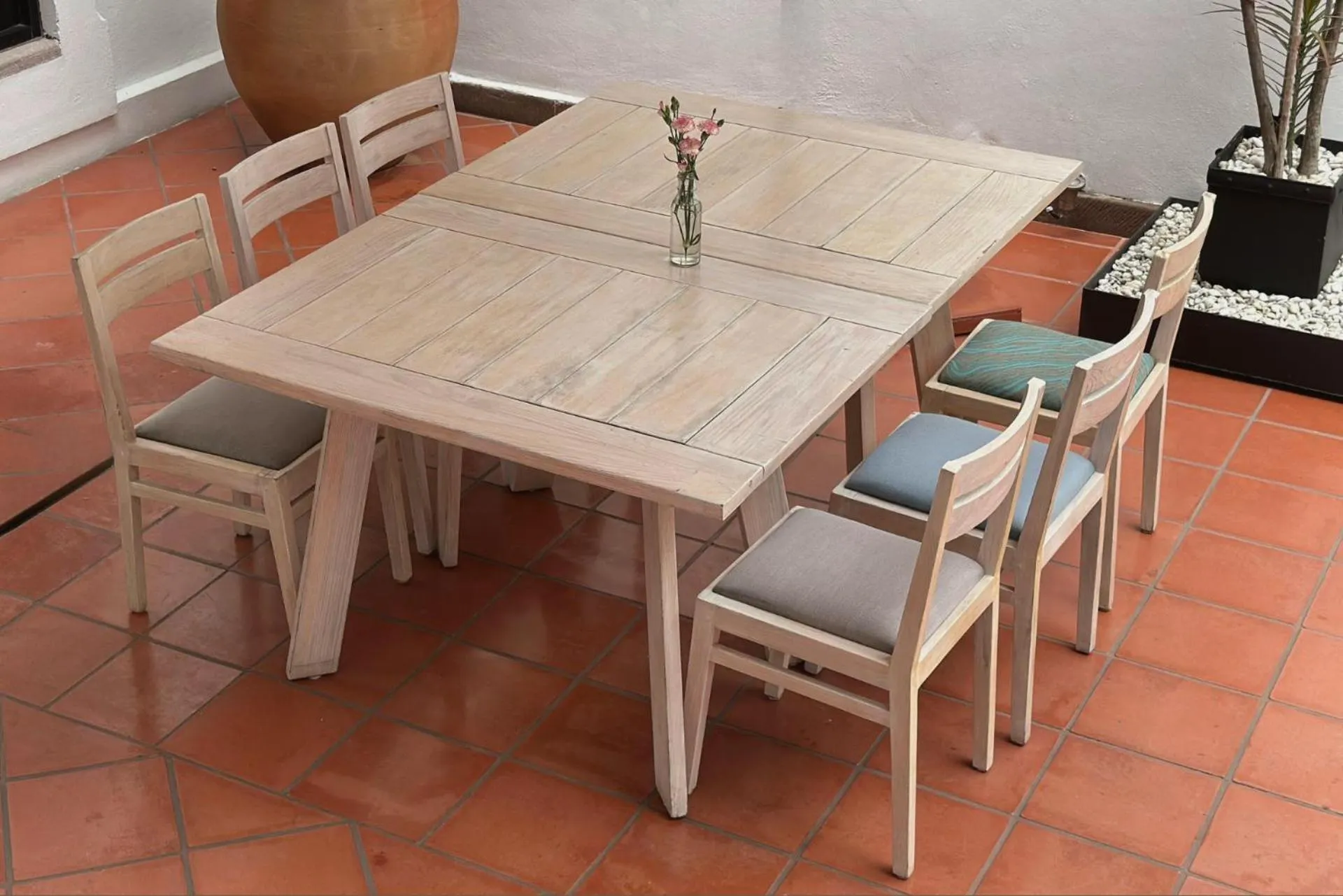 Patio in Hotel La Casa de María