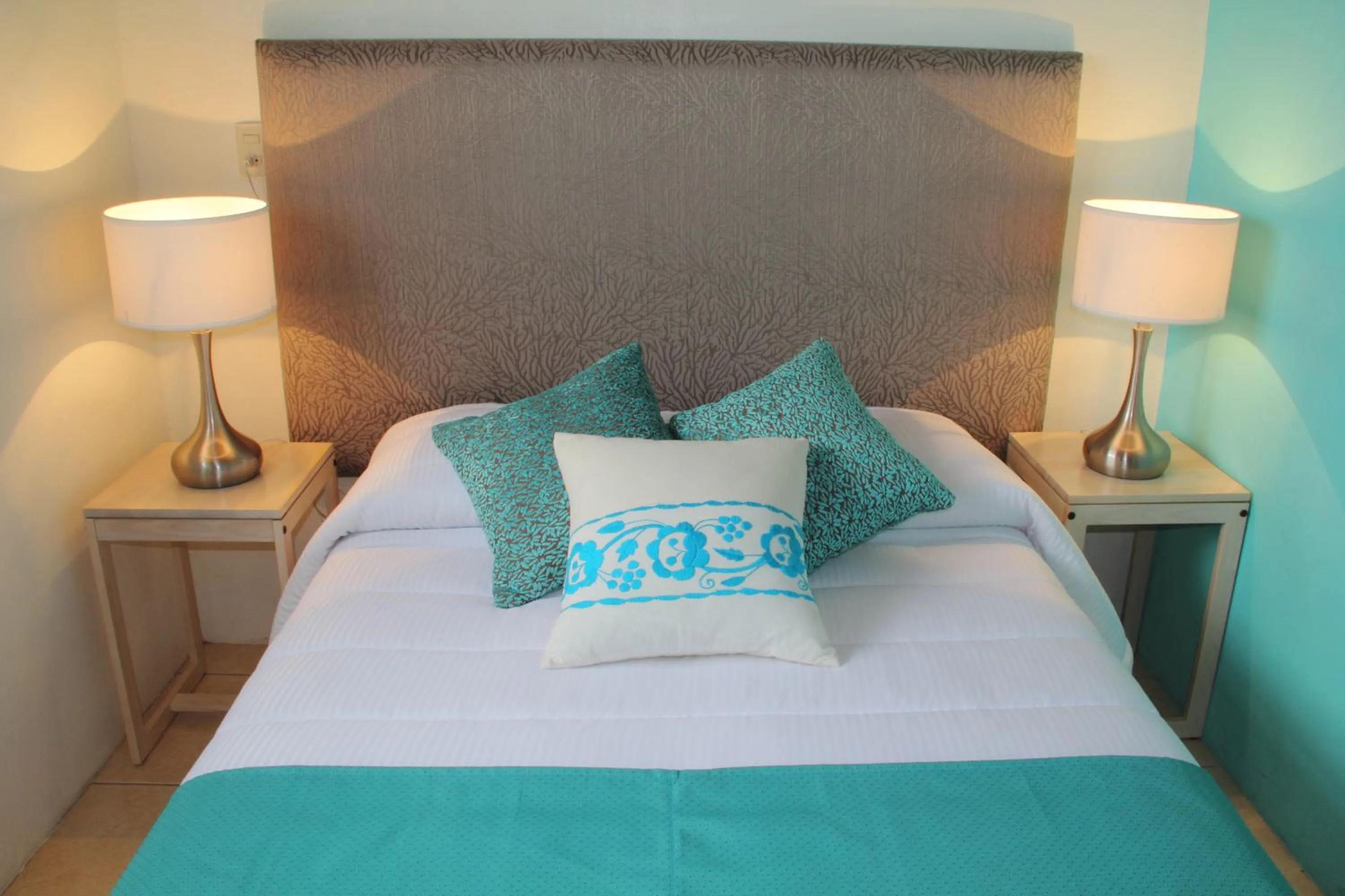 Bed in Hotel La Casa de María